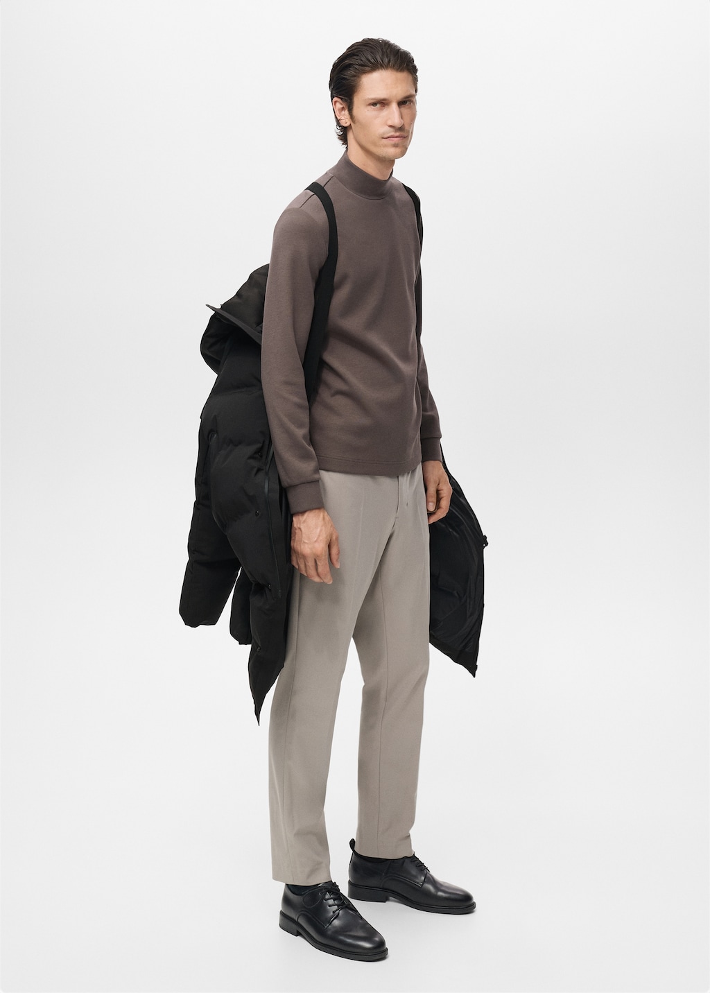 Long waterproof anorak with Thermolite® padding