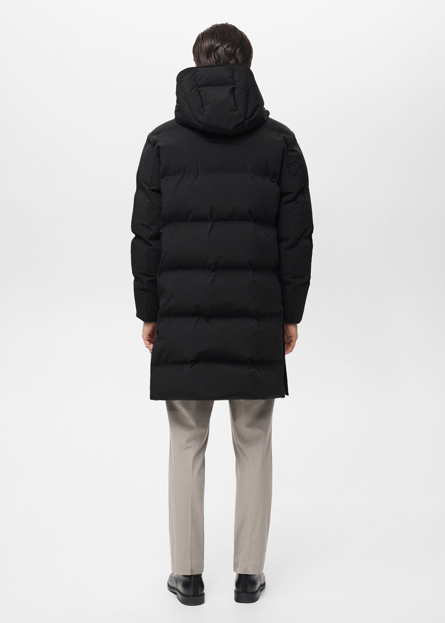 Long Waterproof Anorak with Thermolite® Filling - Reverse of the article