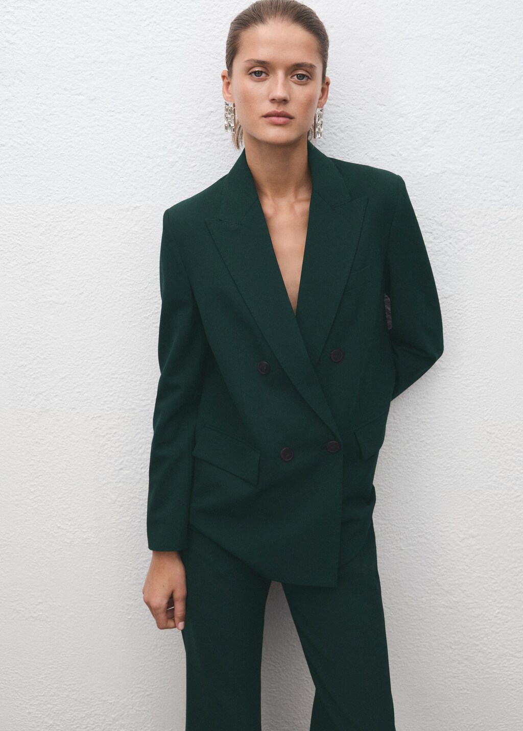 Flared suit pants - image 4