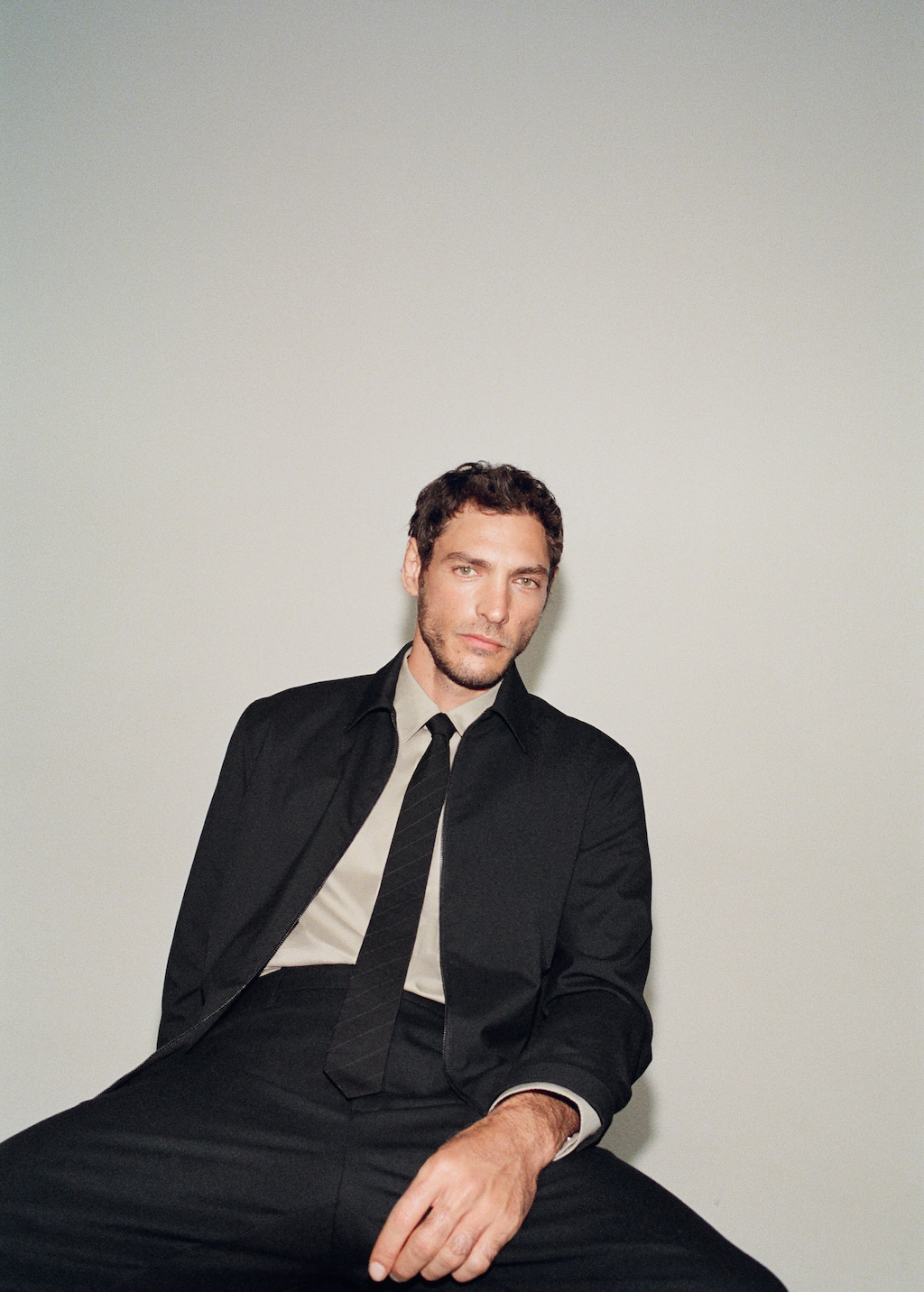 Straight-fit jacket with pockets