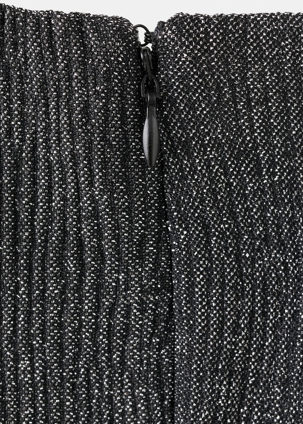 Short-sleeved lurex t-shirt