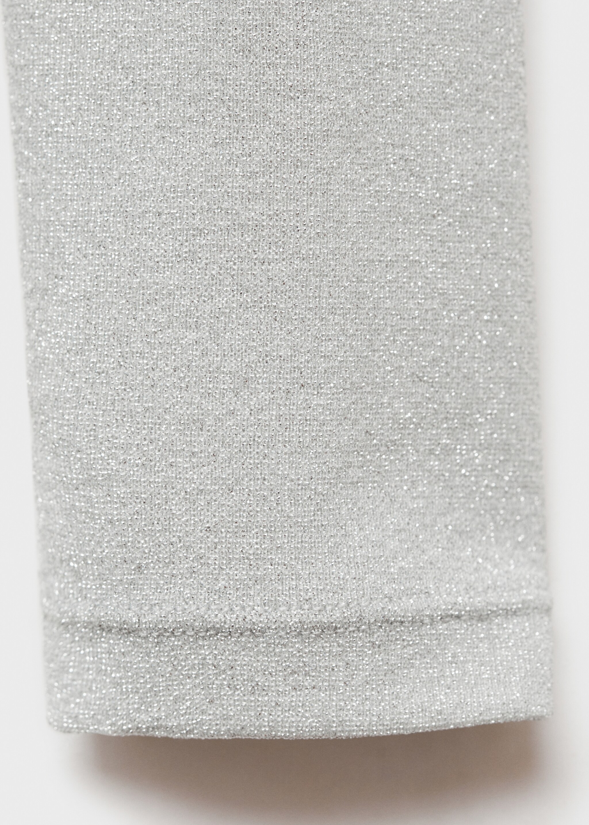 Lurex t-shirt with perkins neck - Details of the article 0