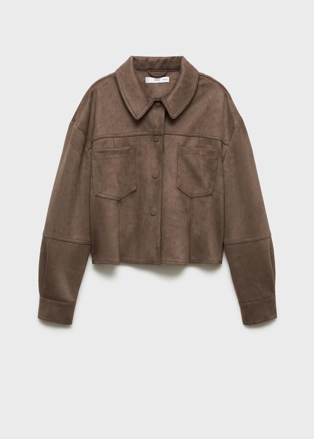 Faux-effect jacket with pockets