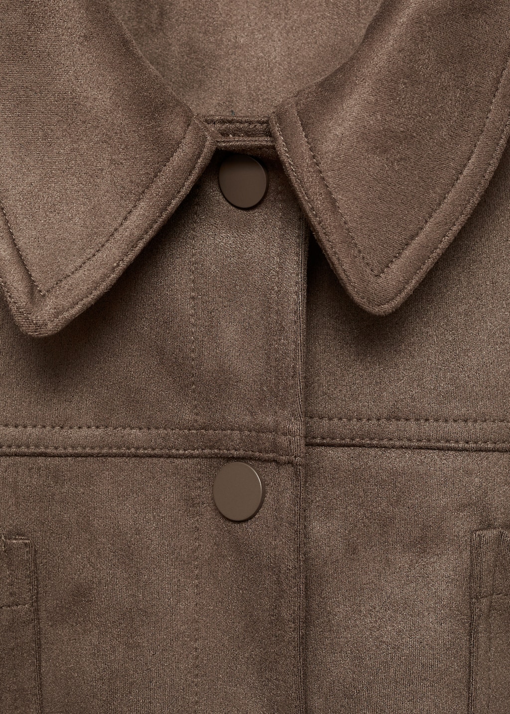 Faux-effect jacket with pockets