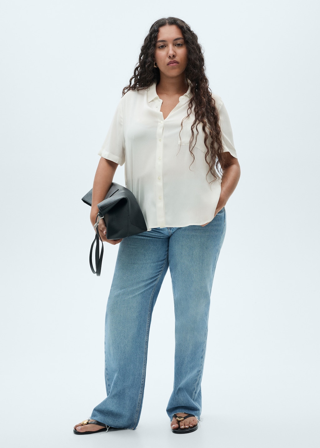 Short sleeve pocket shirt