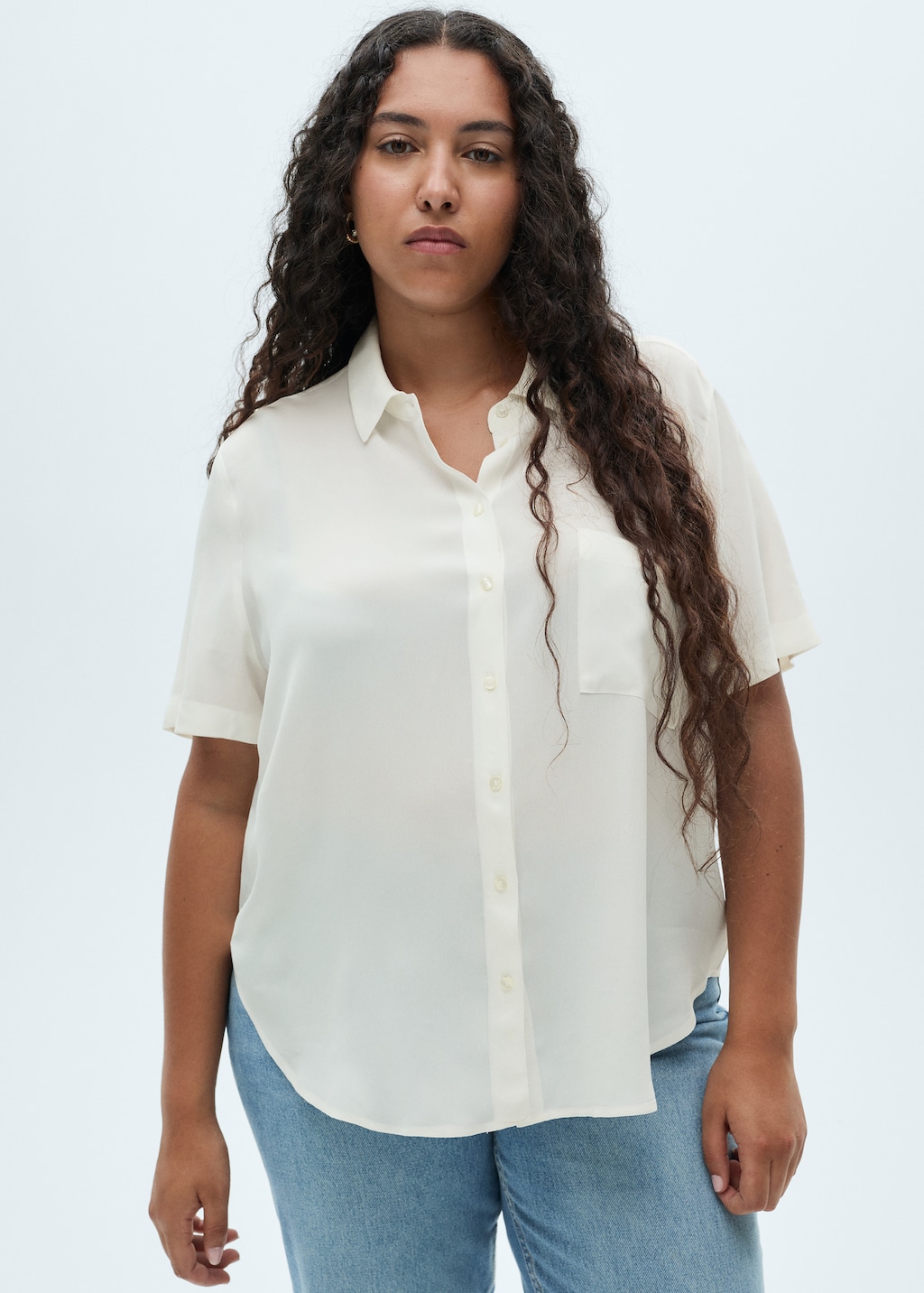 Short sleeve pocket shirt