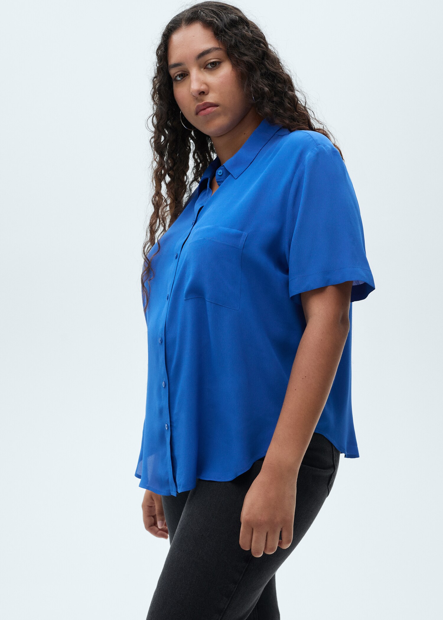 Chemise manches courtes poche - Détail de l'article 5