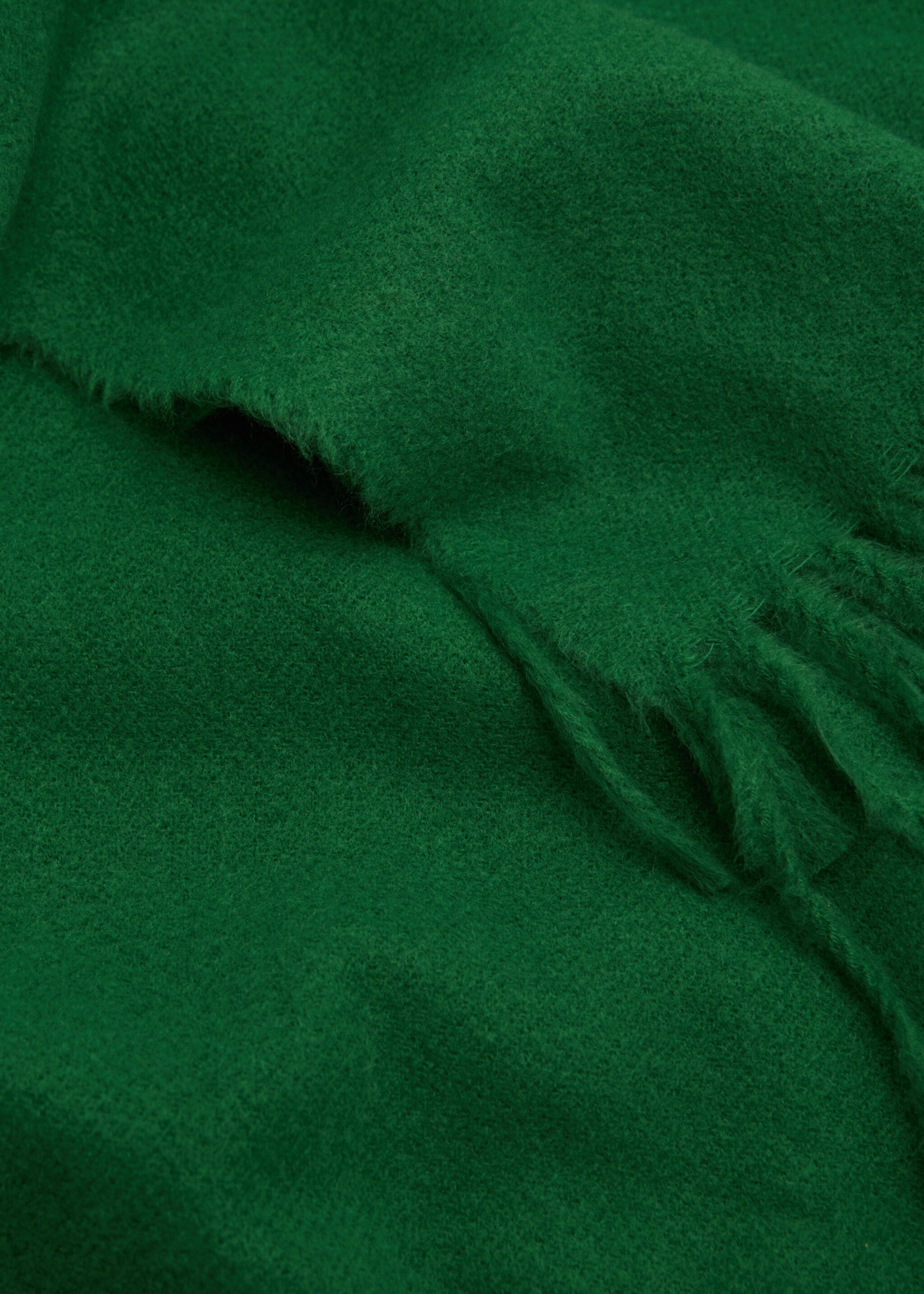 Fringed edge scarf - Medium plane