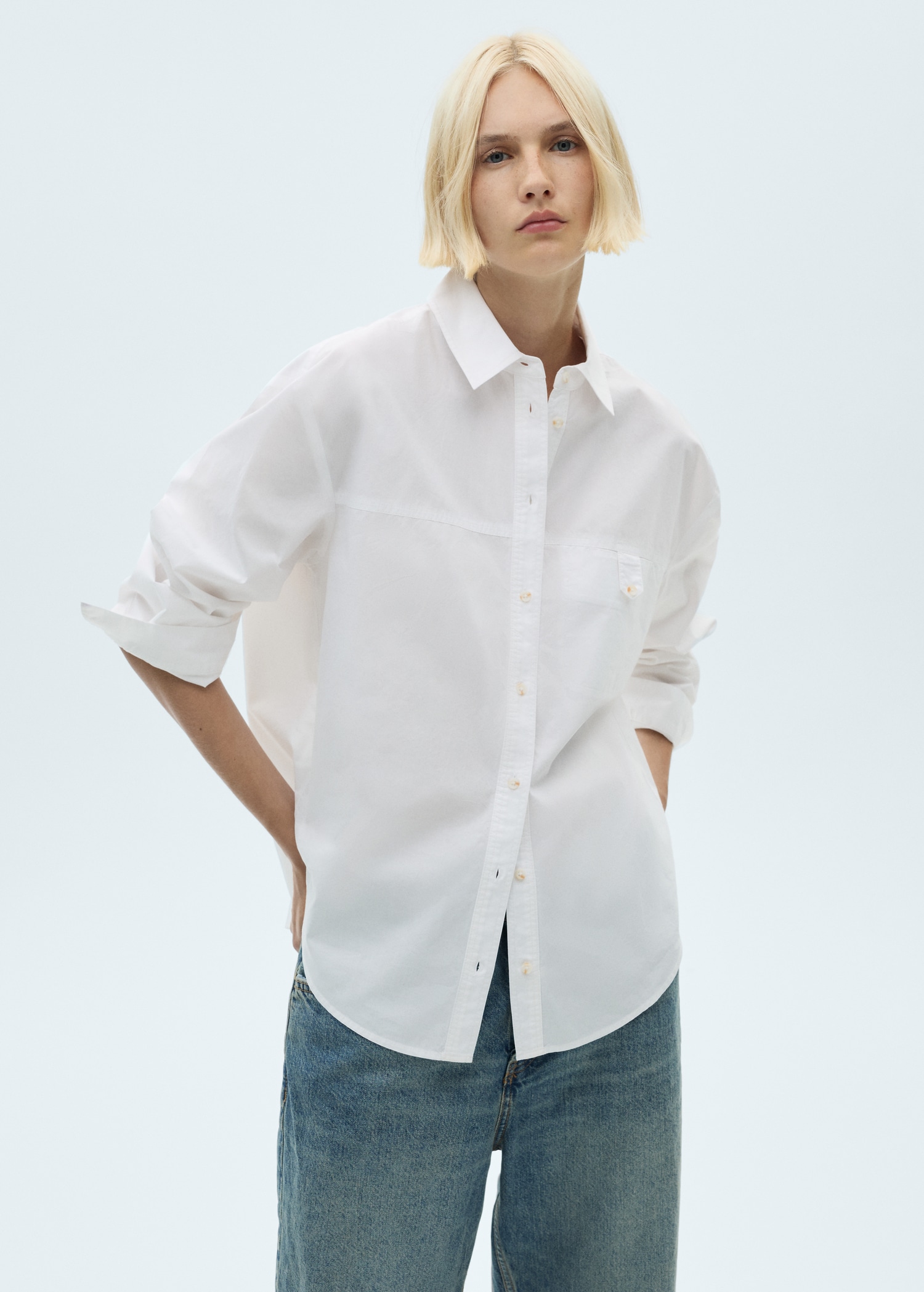 Corte Inglés Camisa Levis Blanca Mujer Chaquetas Mezclilla Hombre