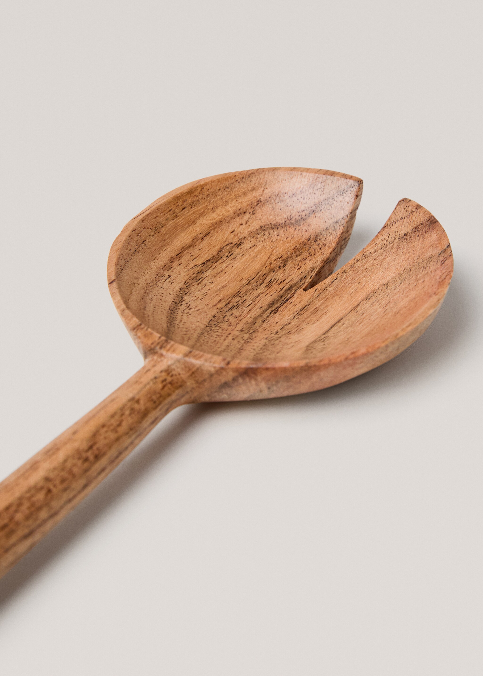 Lot de couverts de service 2 pièces bois d'acacia - Détail de l'article 2