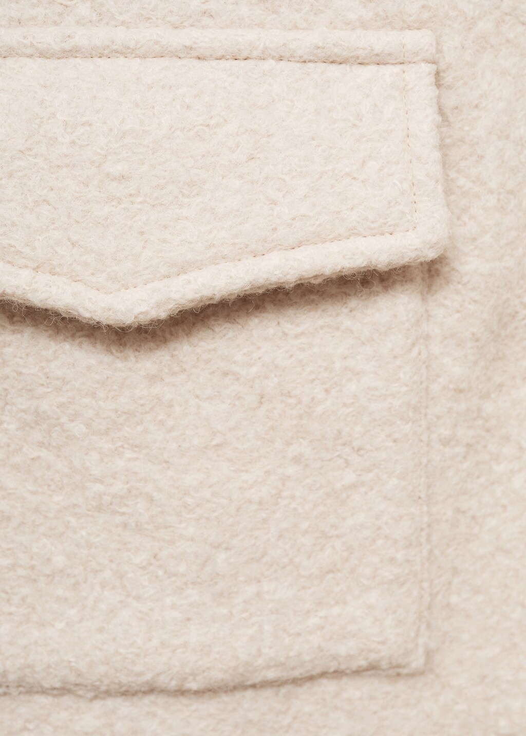 Mango Wool jacket with pockets