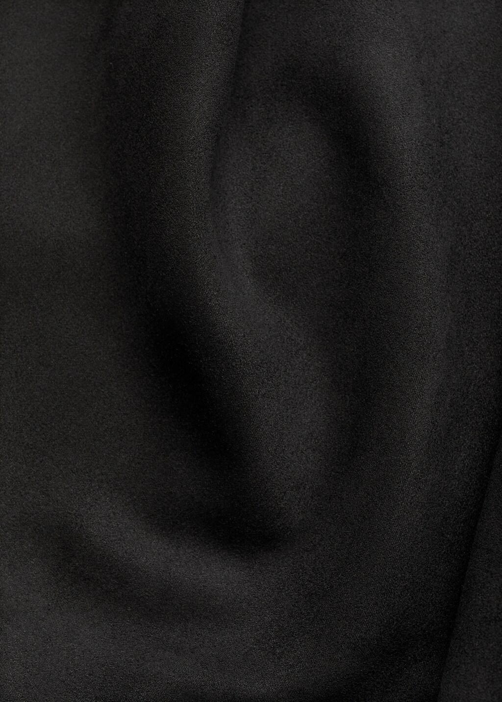 Suede-effect mini skirt