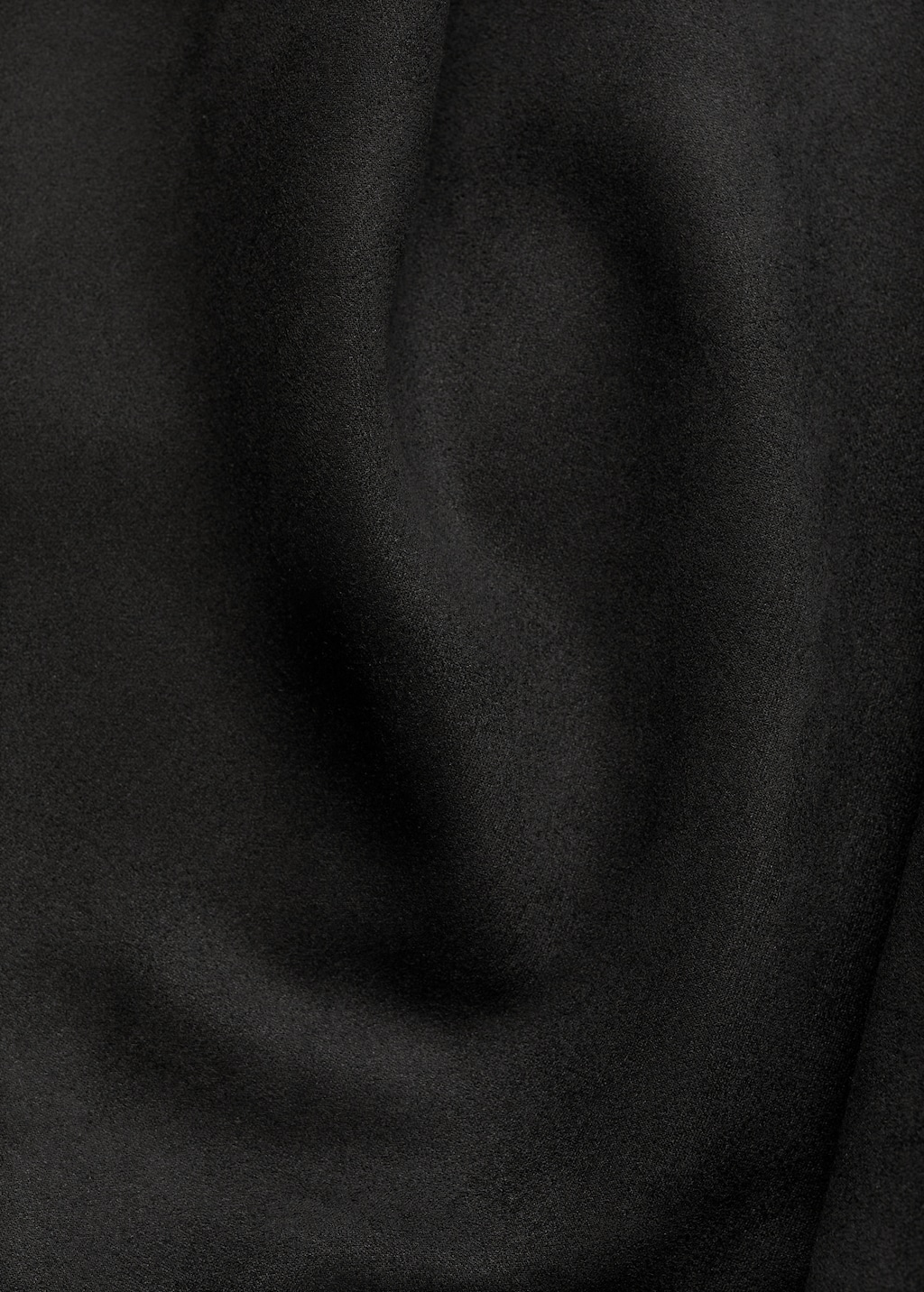 Suede-effect mini skirt