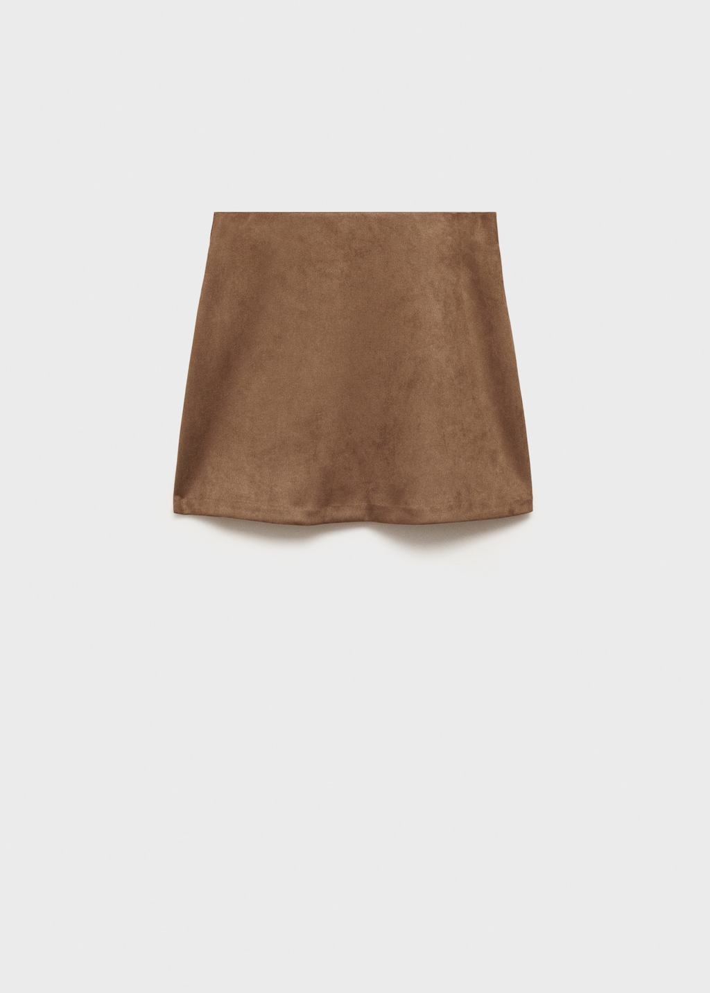 Mango Faux-suede mini skirt thumbnail