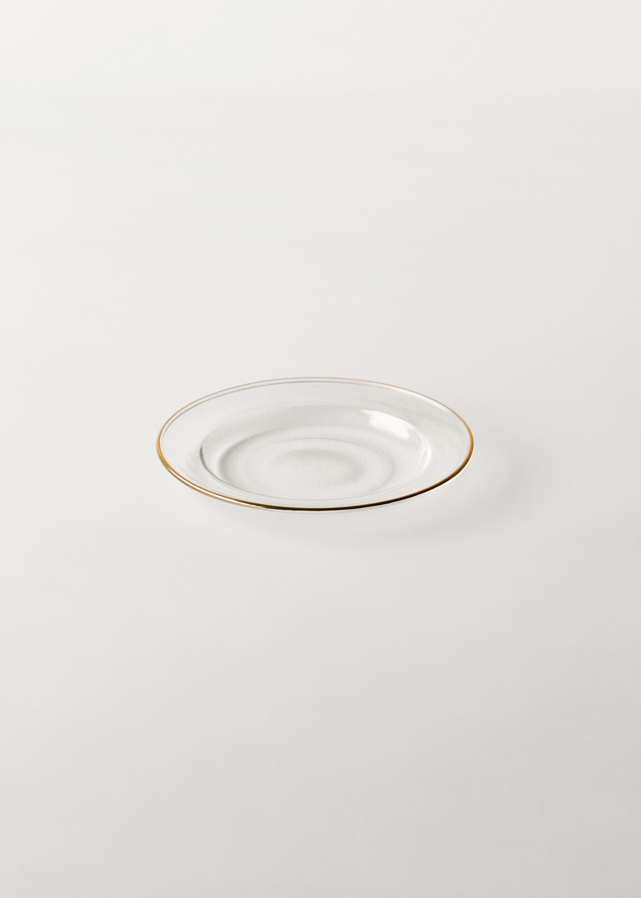 Plato borosilicato filo dorado - Detalle del artículo 2