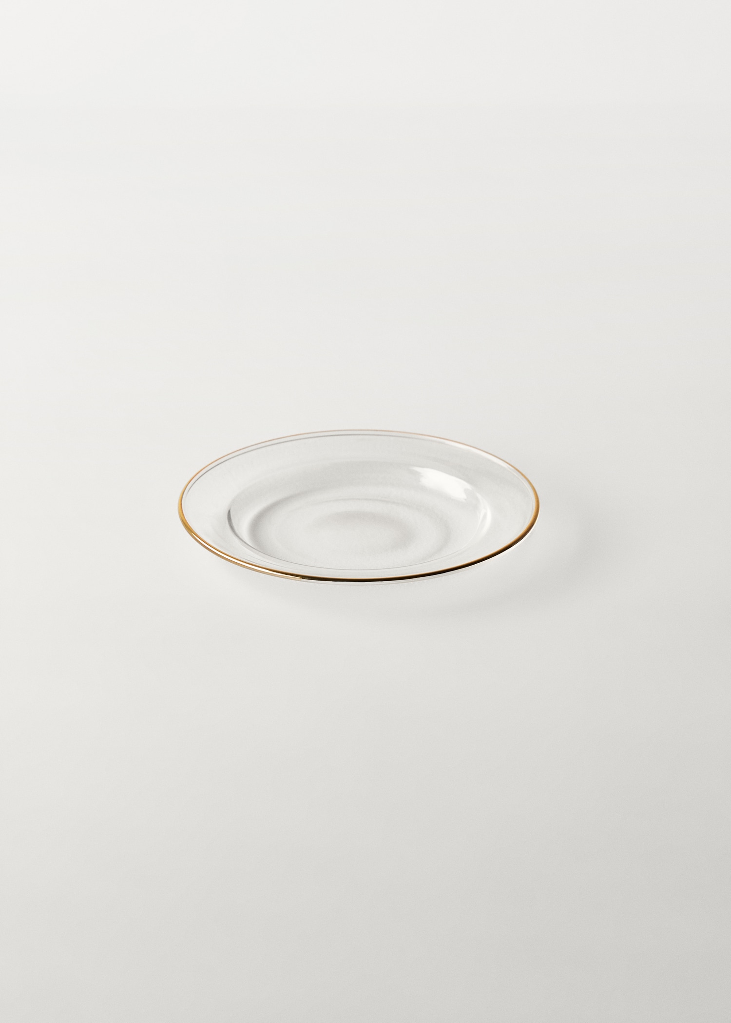 Plato borosilicato filo dorado - Detalle del artículo 2