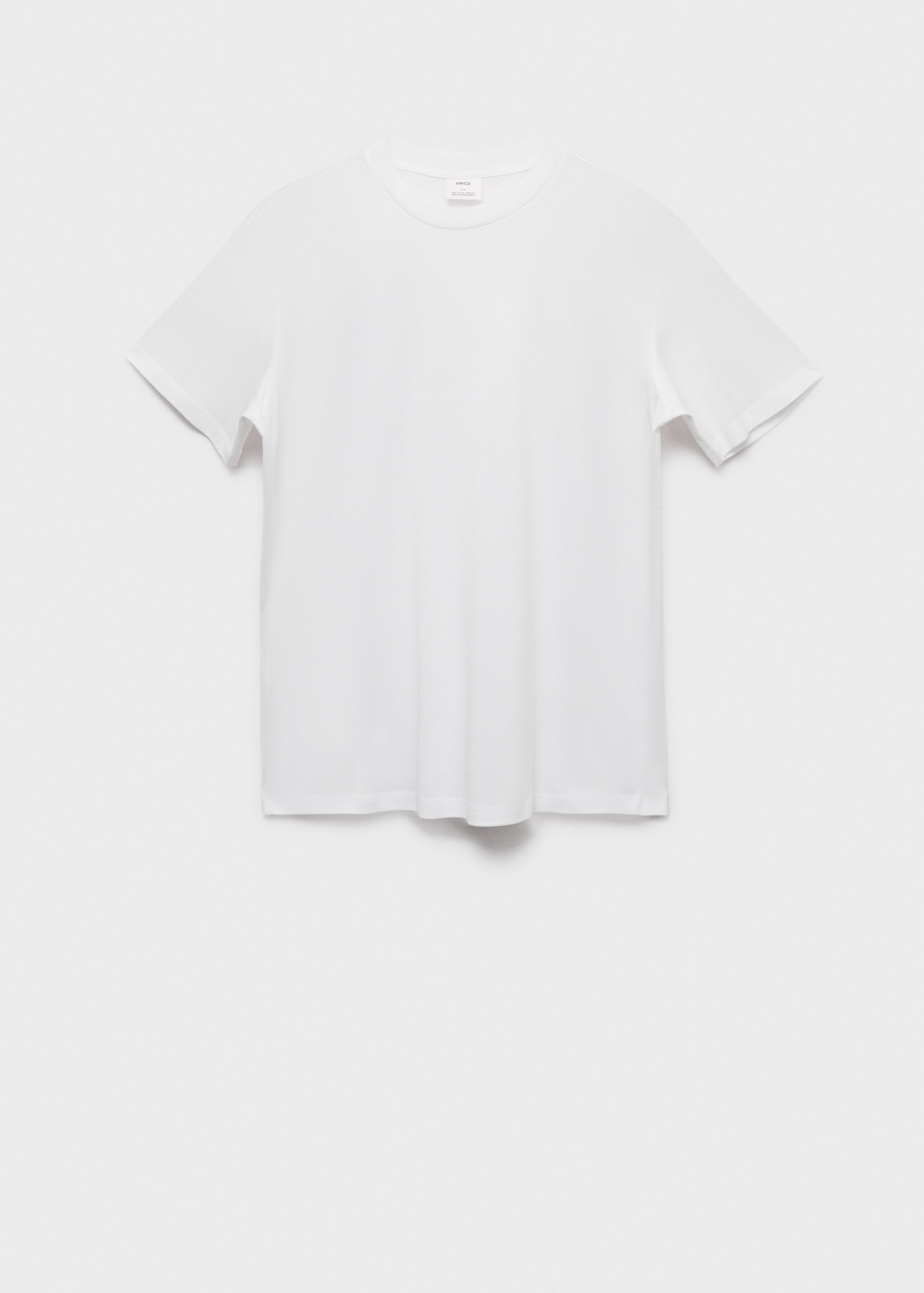 100% cotton slim-fit t-shirt - Article without model