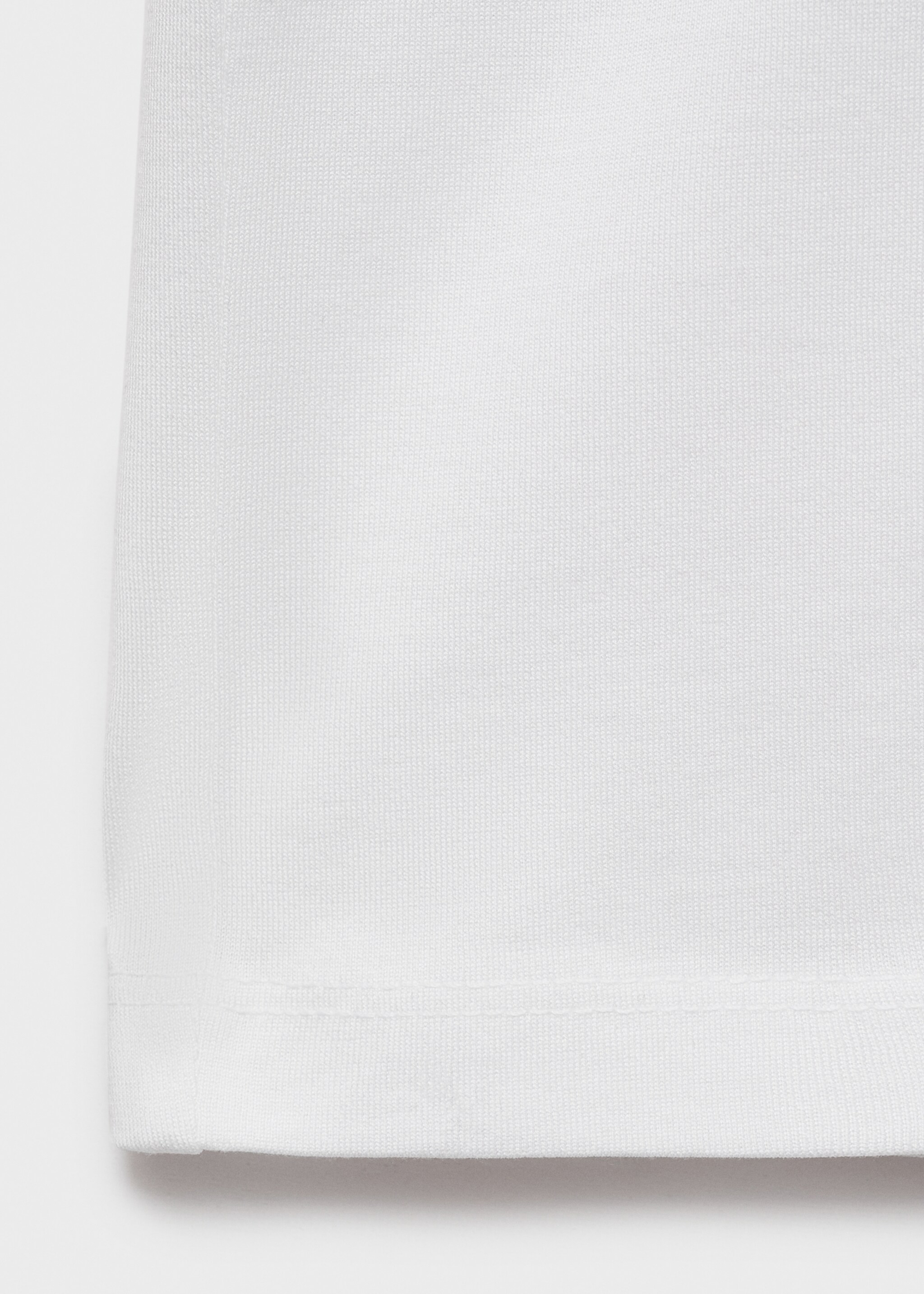 100% cotton slim-fit t-shirt - Details of the article 0