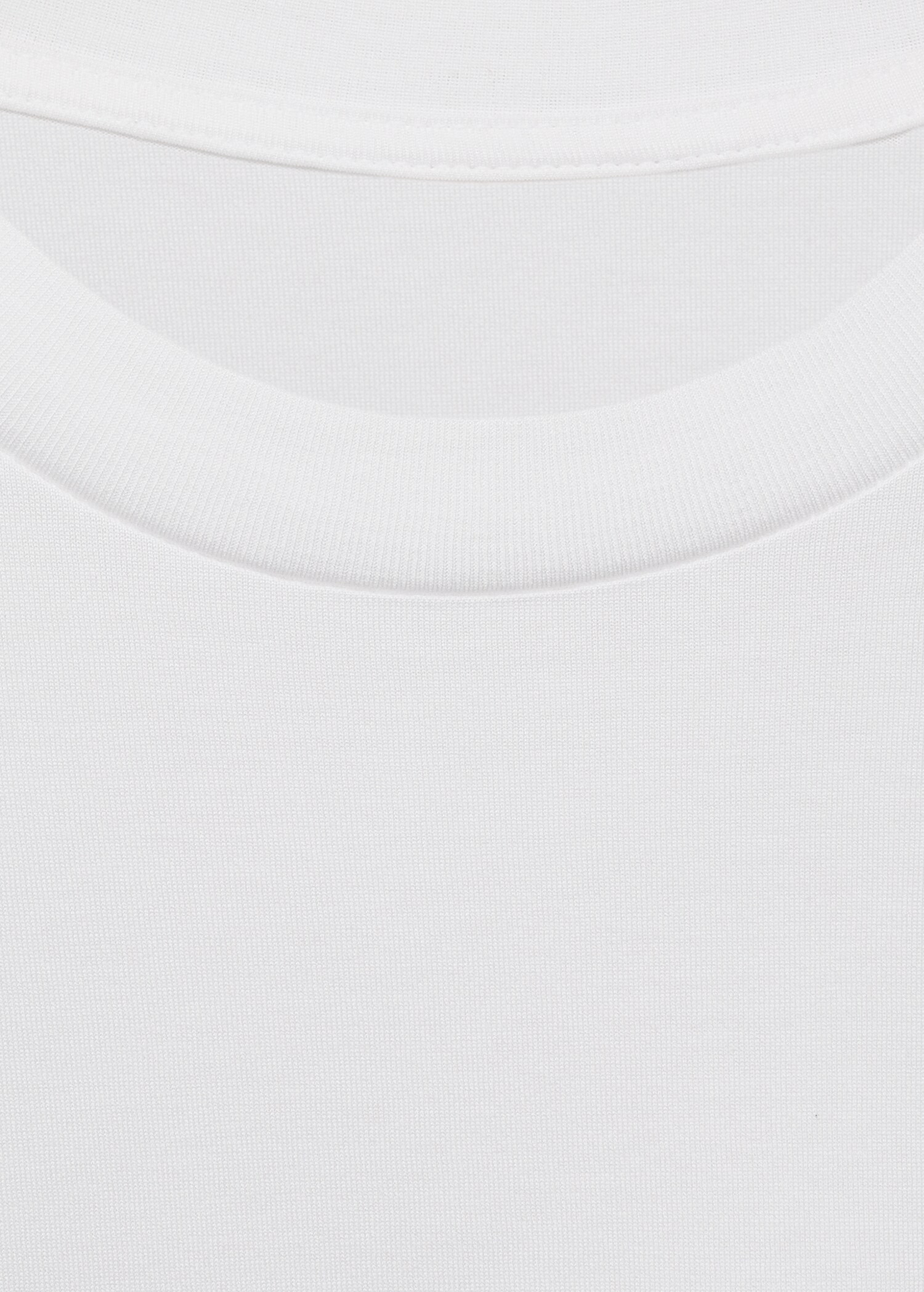 Slim-Fit-T-Shirt aus 100 % Baumwolle - Detail des Artikels 8