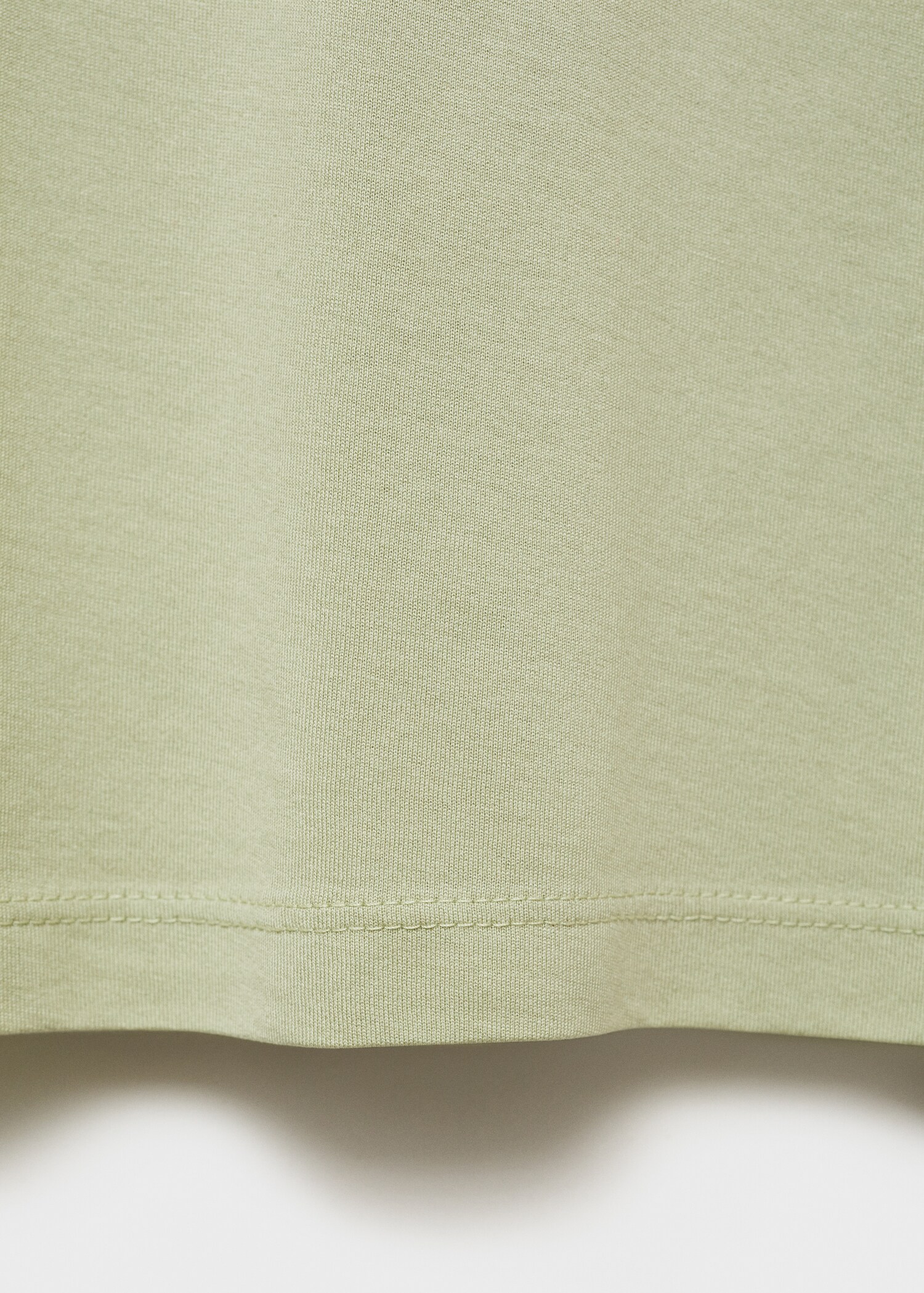 Slim-Fit-T-Shirt aus 100 % Baumwolle - Detail des Artikels 0