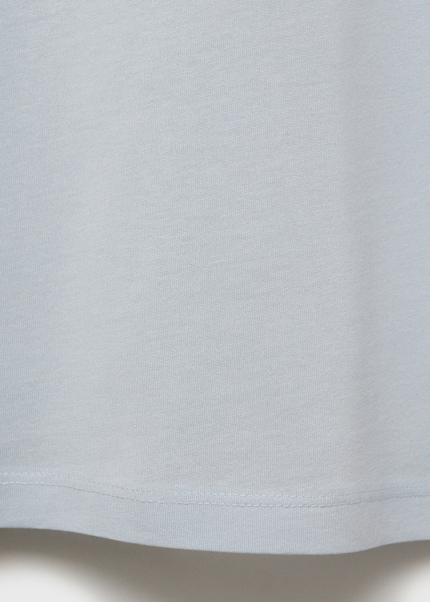 Slim-Fit-T-Shirt aus 100 % Baumwolle - Detail des Artikels 0