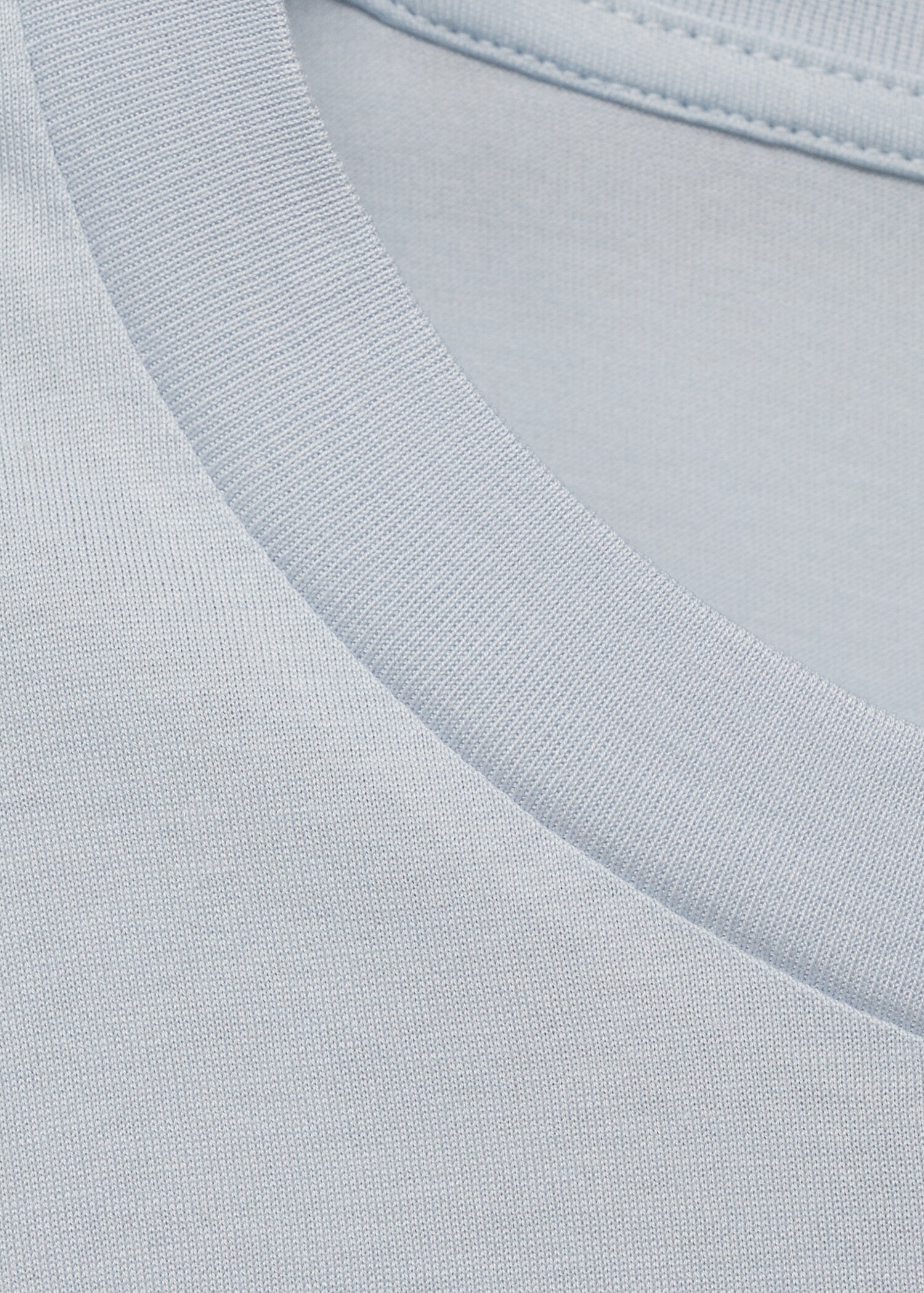 Slim-Fit-T-Shirt aus 100 % Baumwolle - Detail des Artikels 8