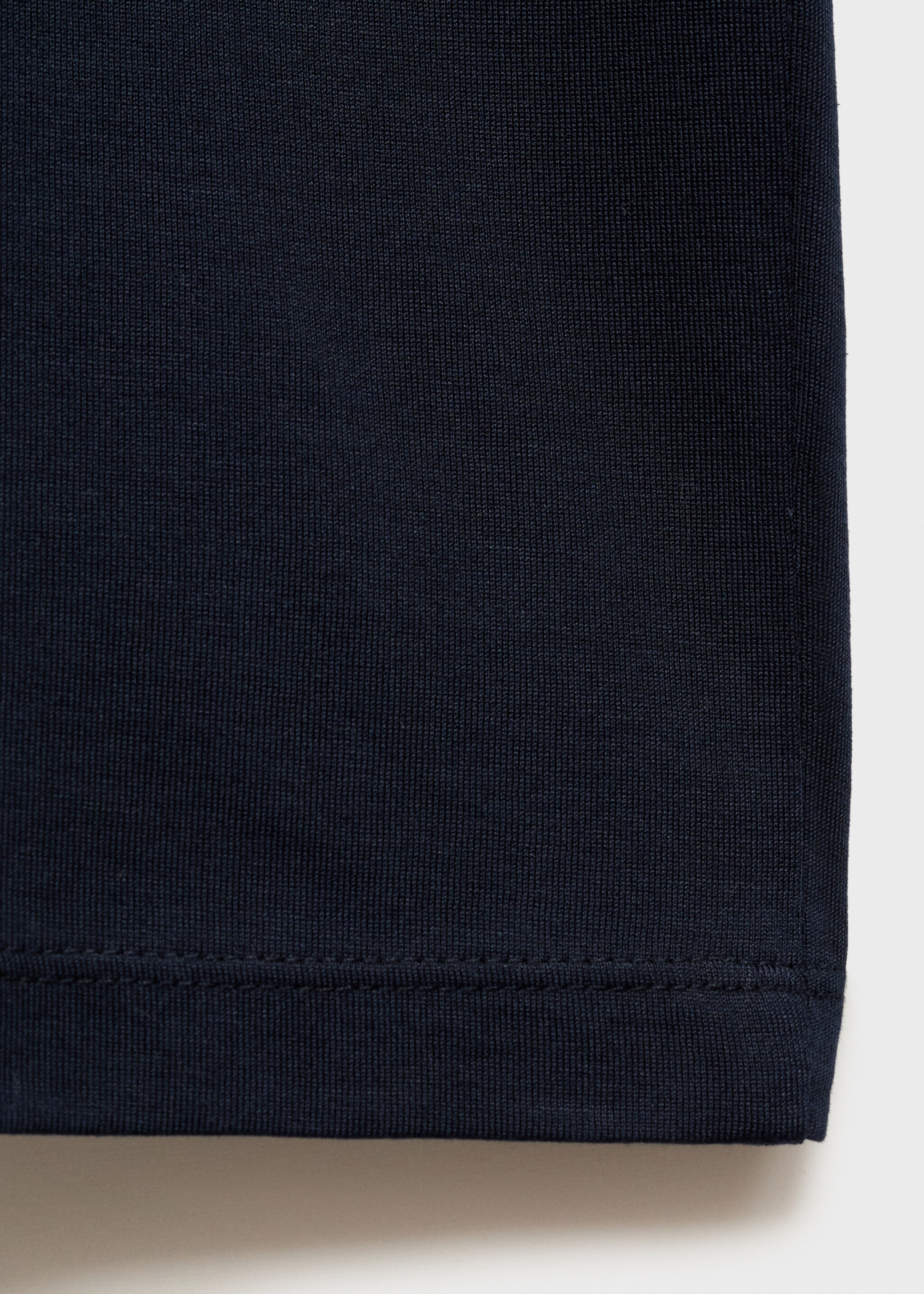 100% cotton slim-fit t-shirt - Details of the article 0