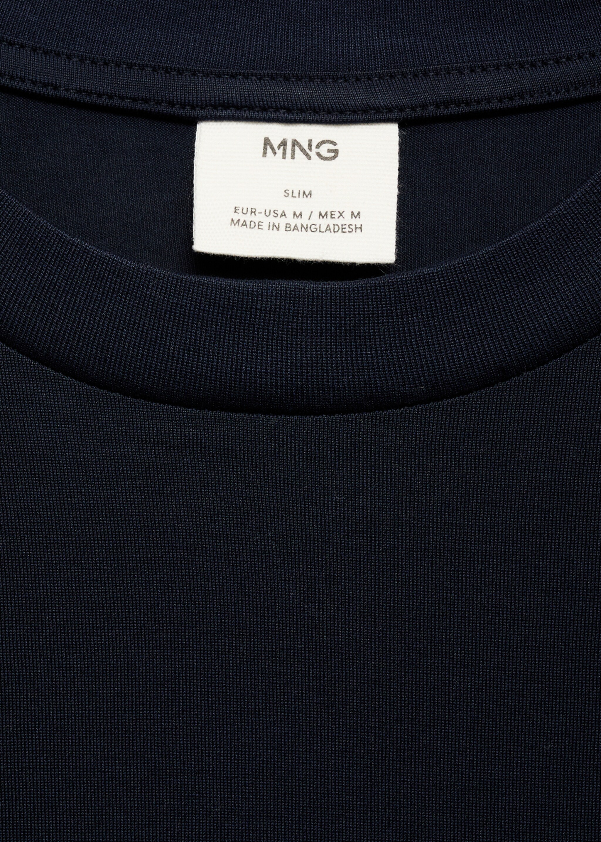 100% cotton slim-fit t-shirt - Details of the article 8