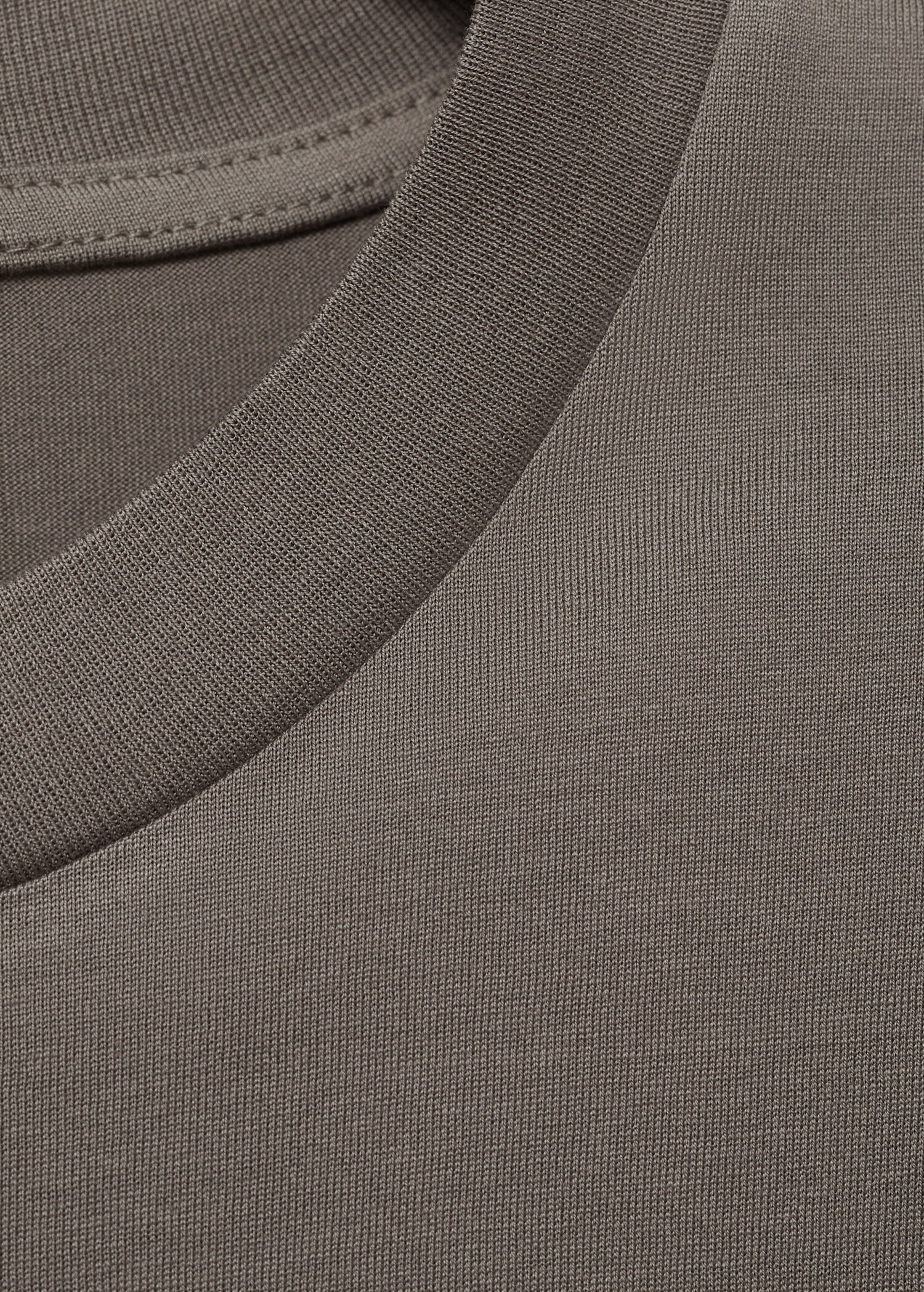 Slim-Fit-T-Shirt aus 100 % Baumwolle - Detail des Artikels 8