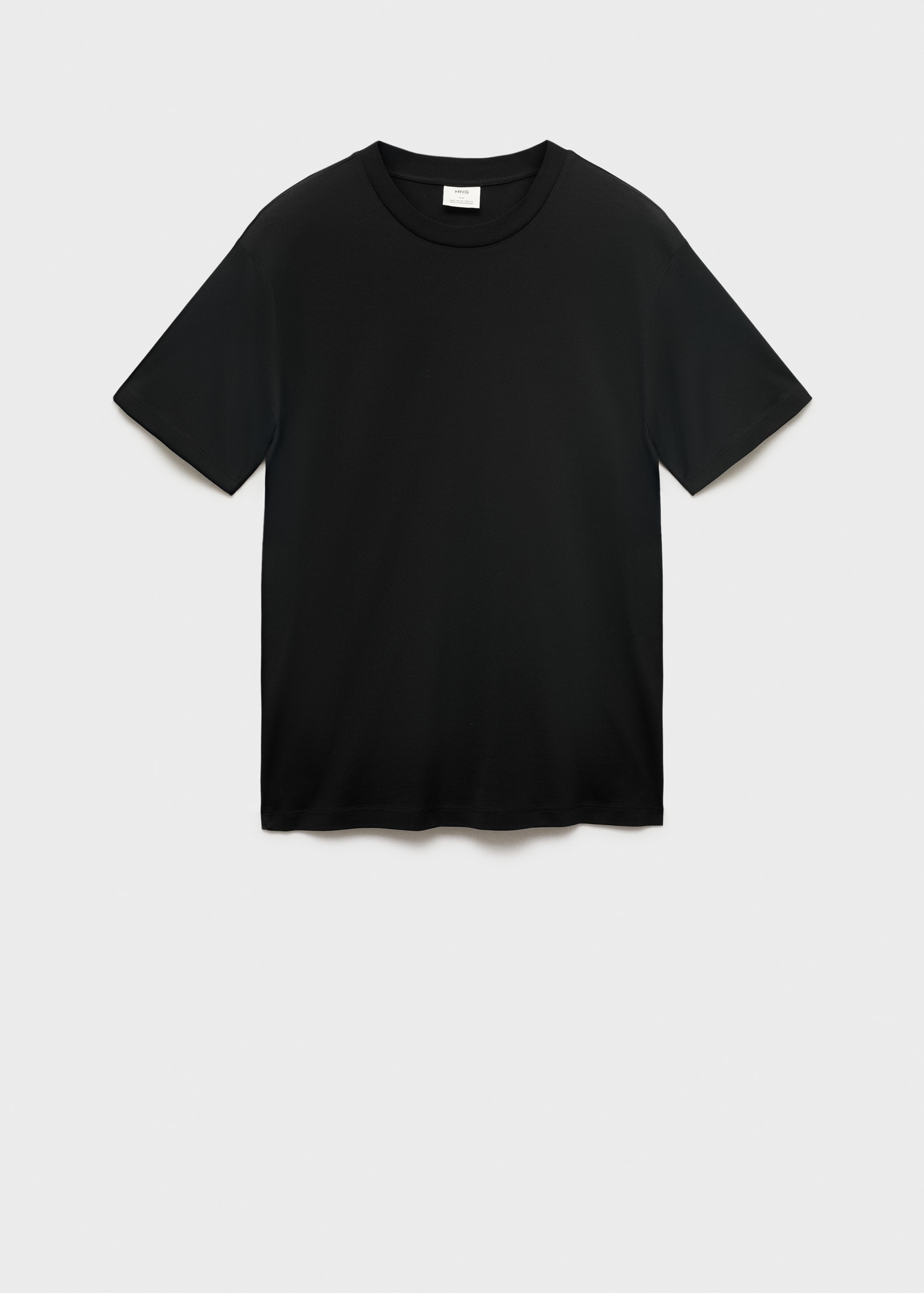 T-shirt slim-fit 100% katun - Main Image