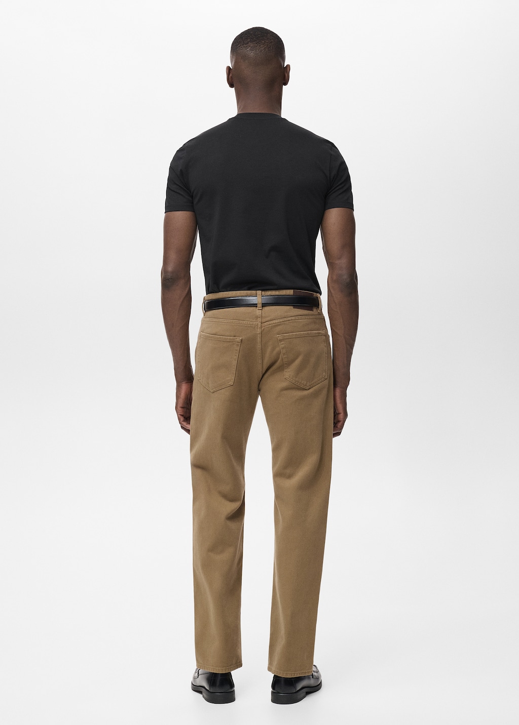 Stretch cotton T-shirt