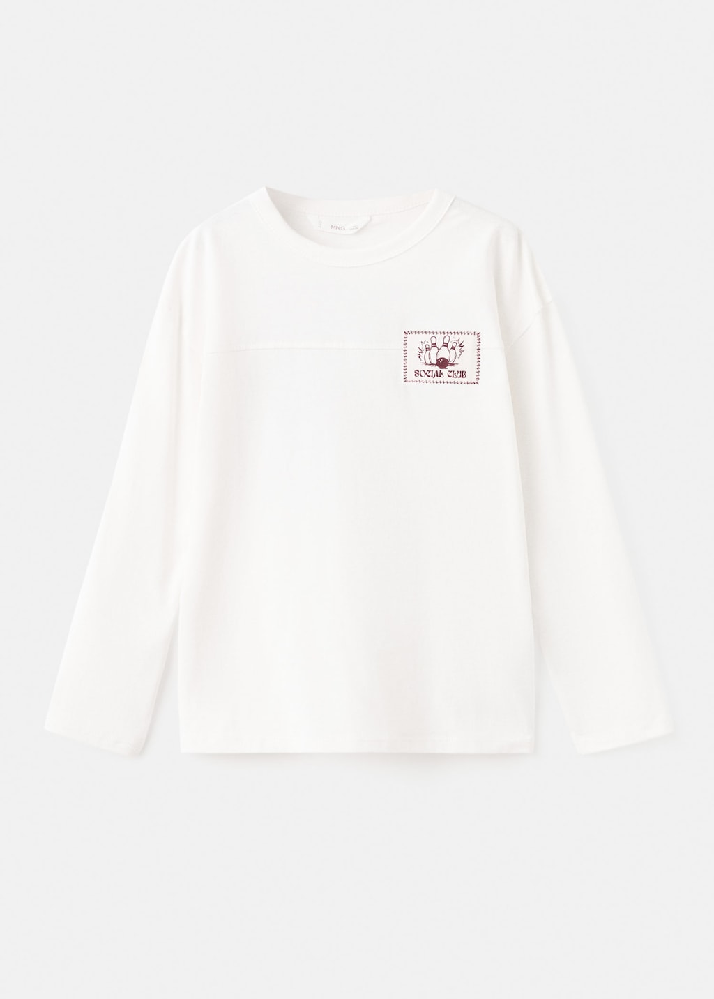 Mango Kids' T-shirt Off White