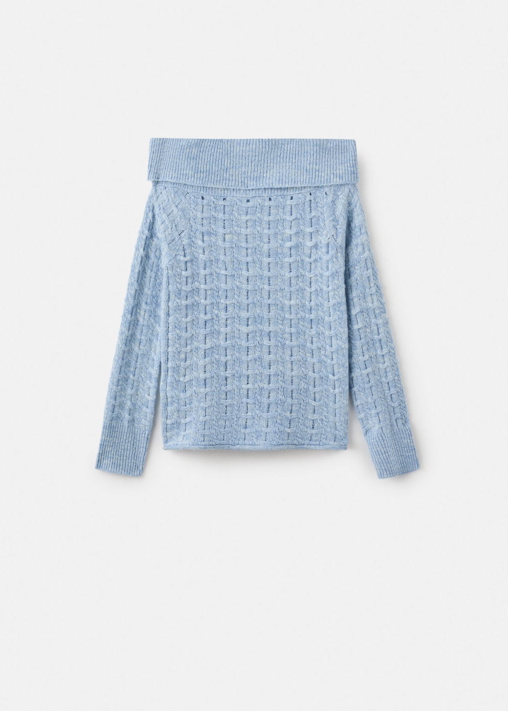 Mango Teen Pull Bustier Bleu - Fille - L -  In Blue