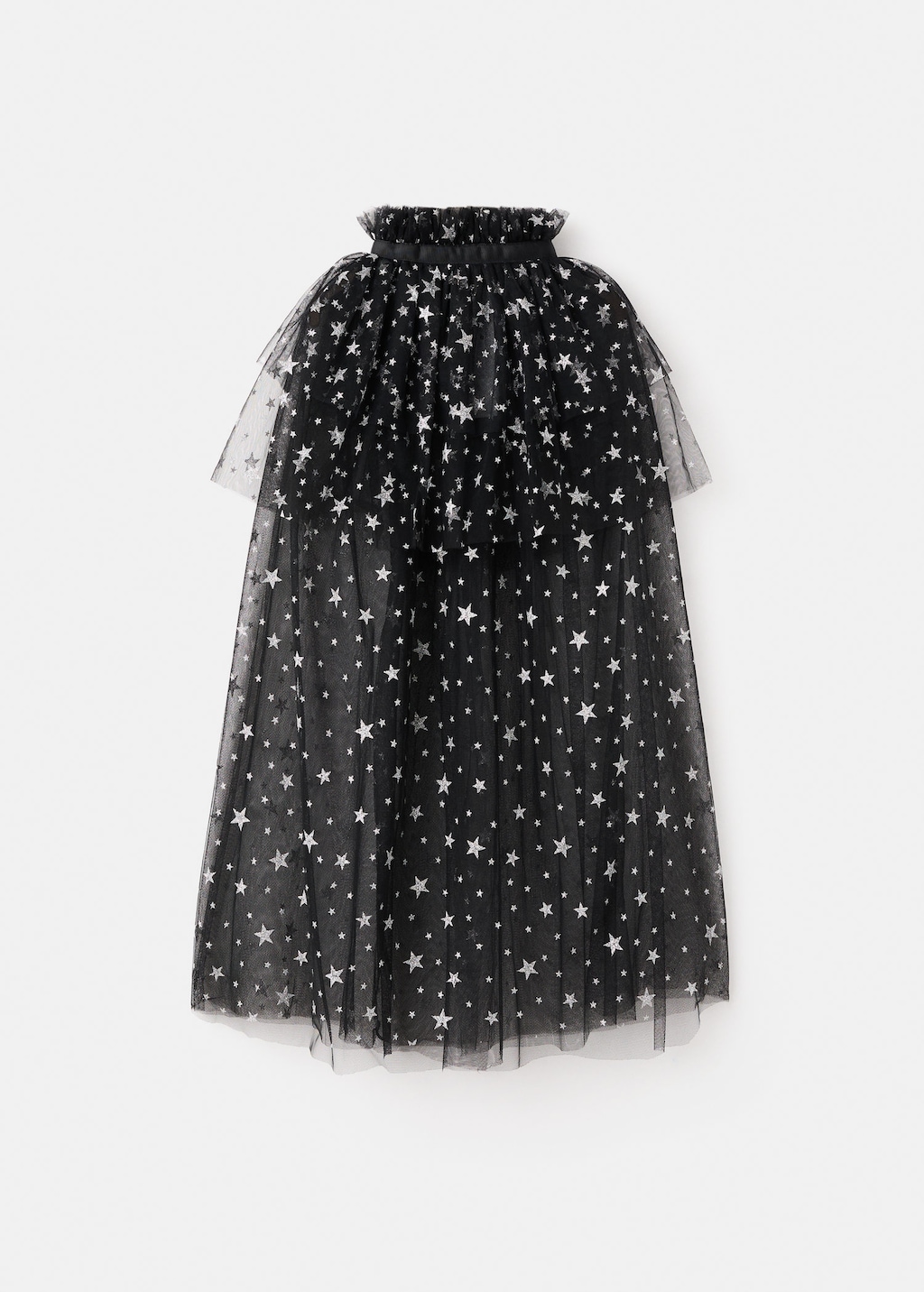Mango Kids' Star Costume Cape Black