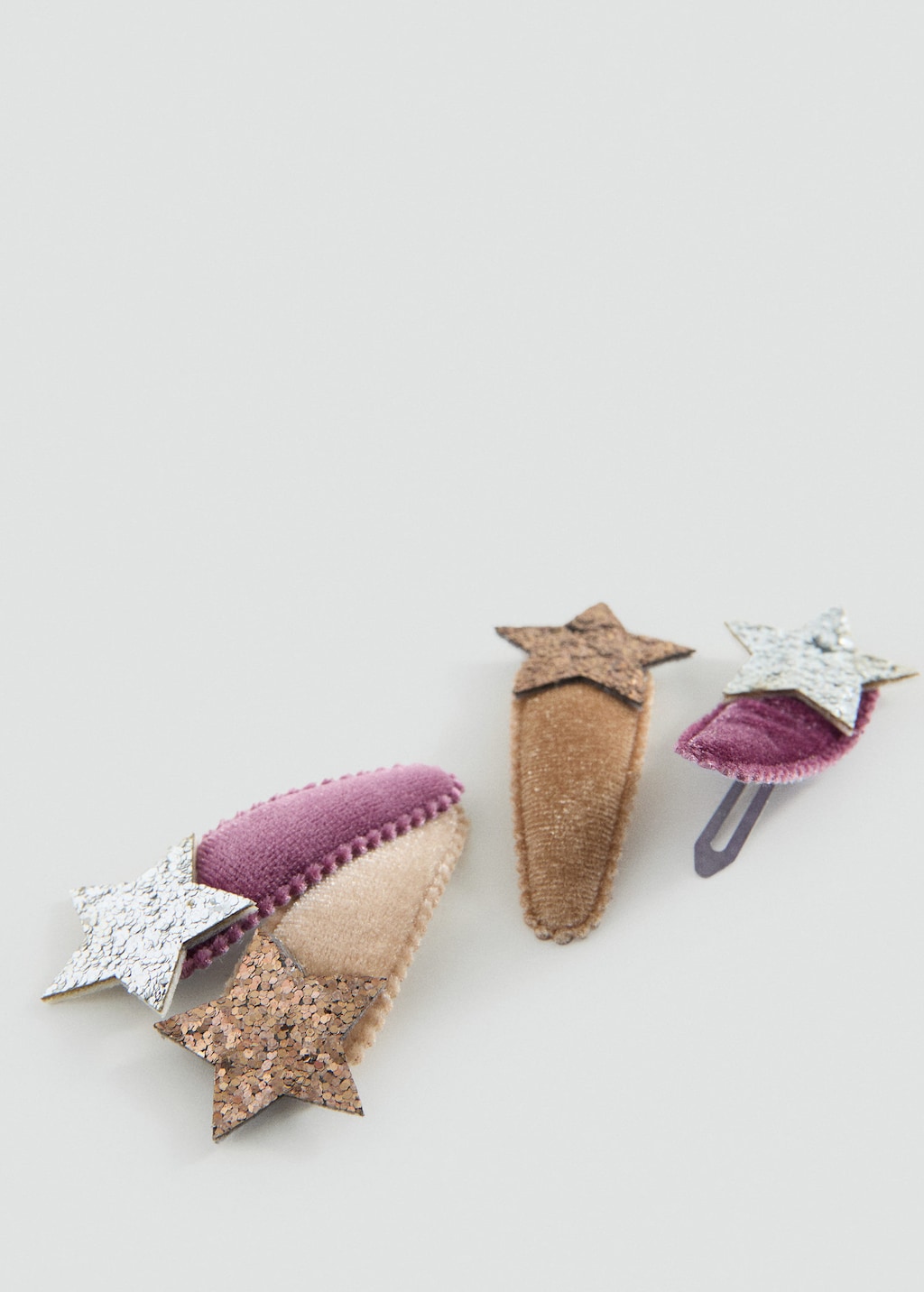 Mango Barrette Cris Rose - Enfants - Taille Unique - Kids In Brown