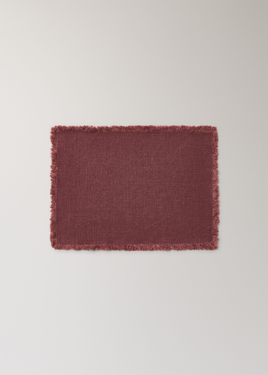 Mango Home Jute Placemat Cherry In Red
