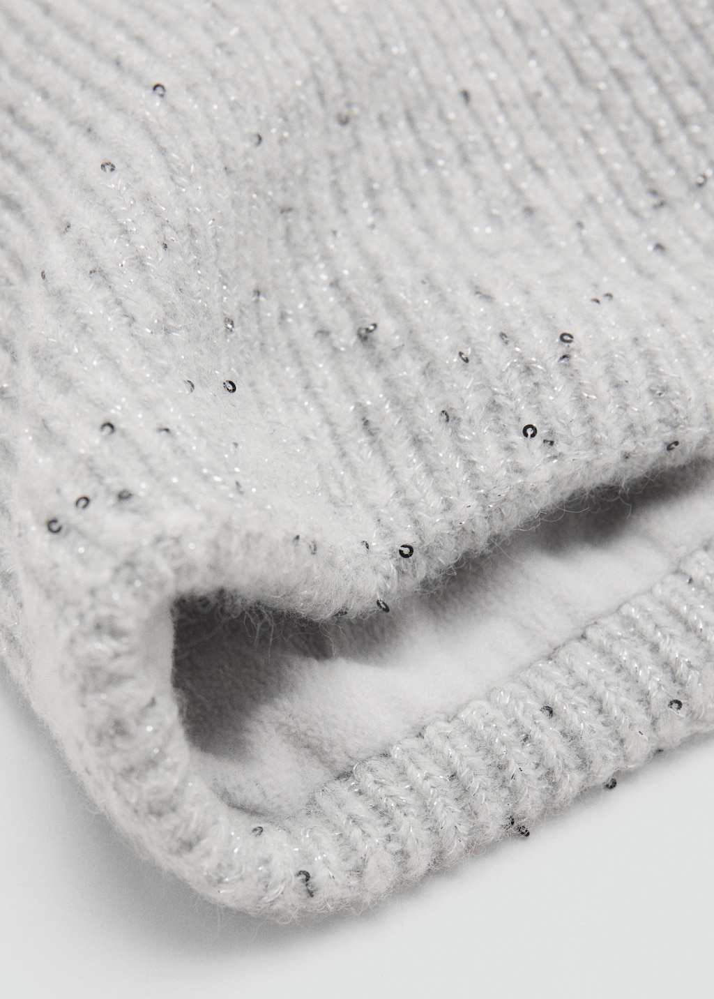 Mango Kids' Scarf Lurexs Grey In Gray