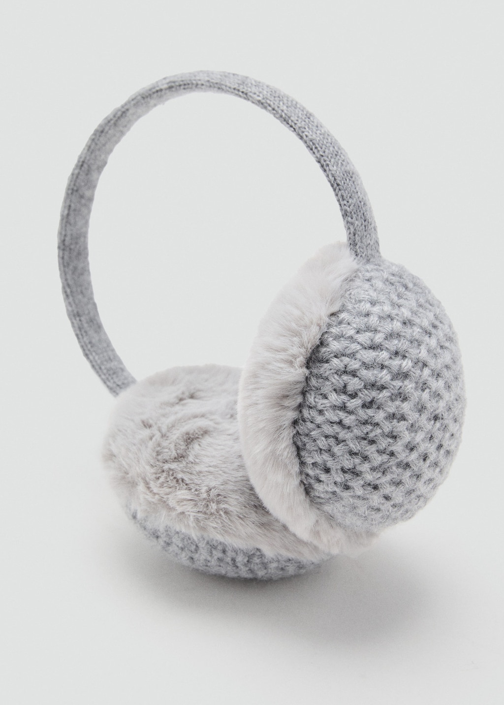 Mango Kids' Earmuffs Grey In Gray