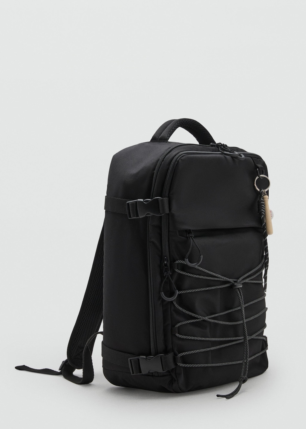 Mango Kids' Multi-pocket Backpack Black