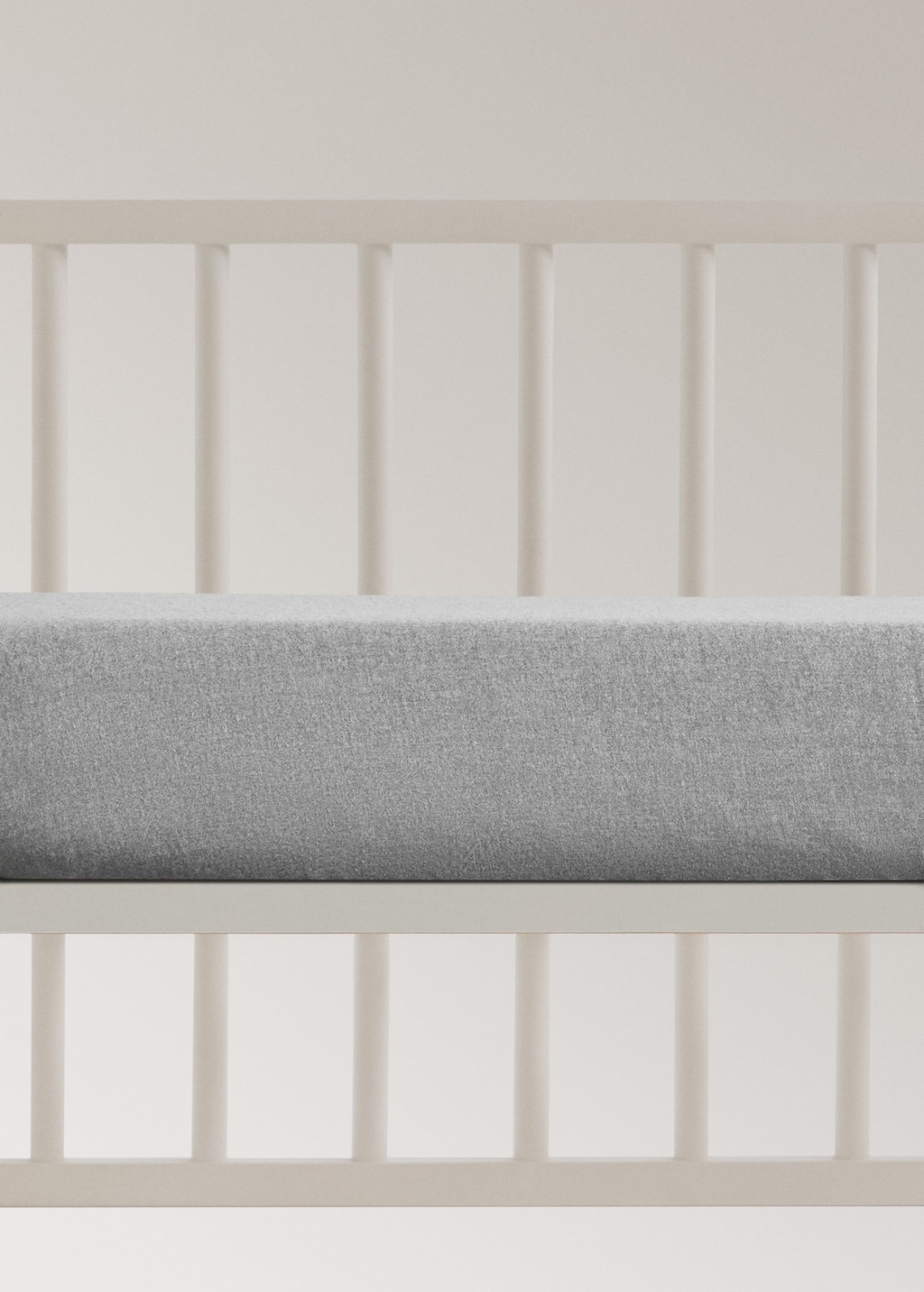 Mango Home Drap-housse De Lauren Gris - Home - 60x120x15cm -  In Gray