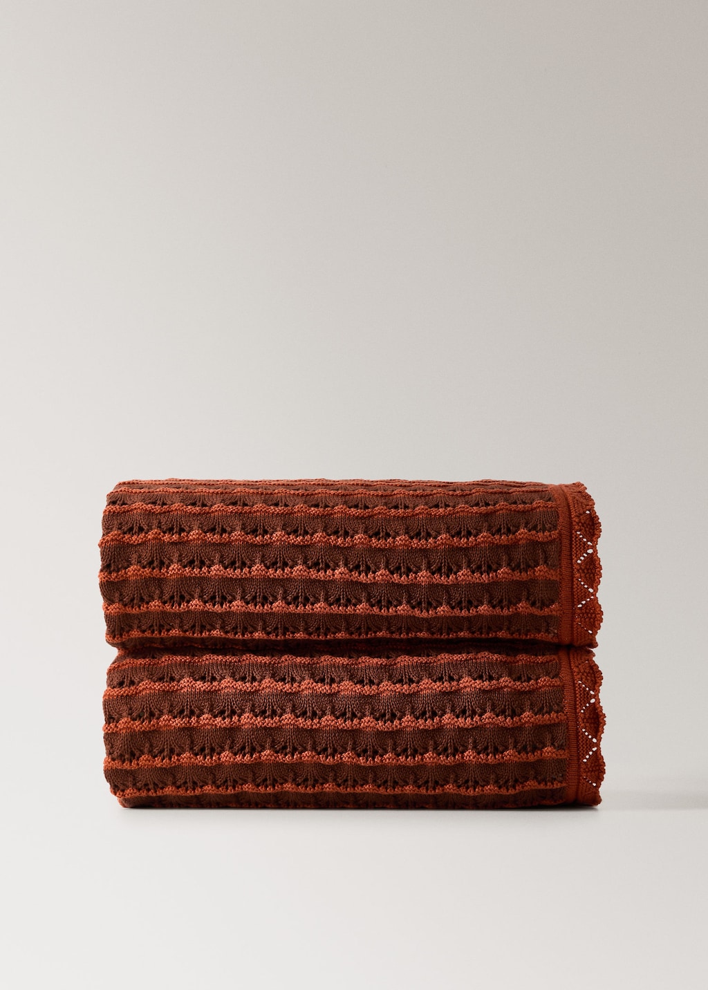 Mango Home Couverture/plai Aurora Cerise - Home - 70x100cm -