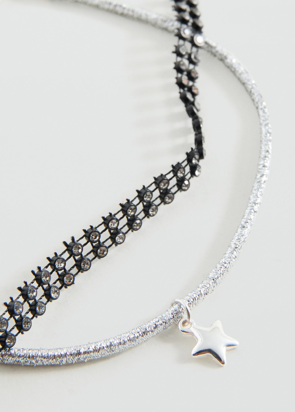 Mango Collier Cbrilli Noir - Enfants - Taille Unique -  Kids In Black