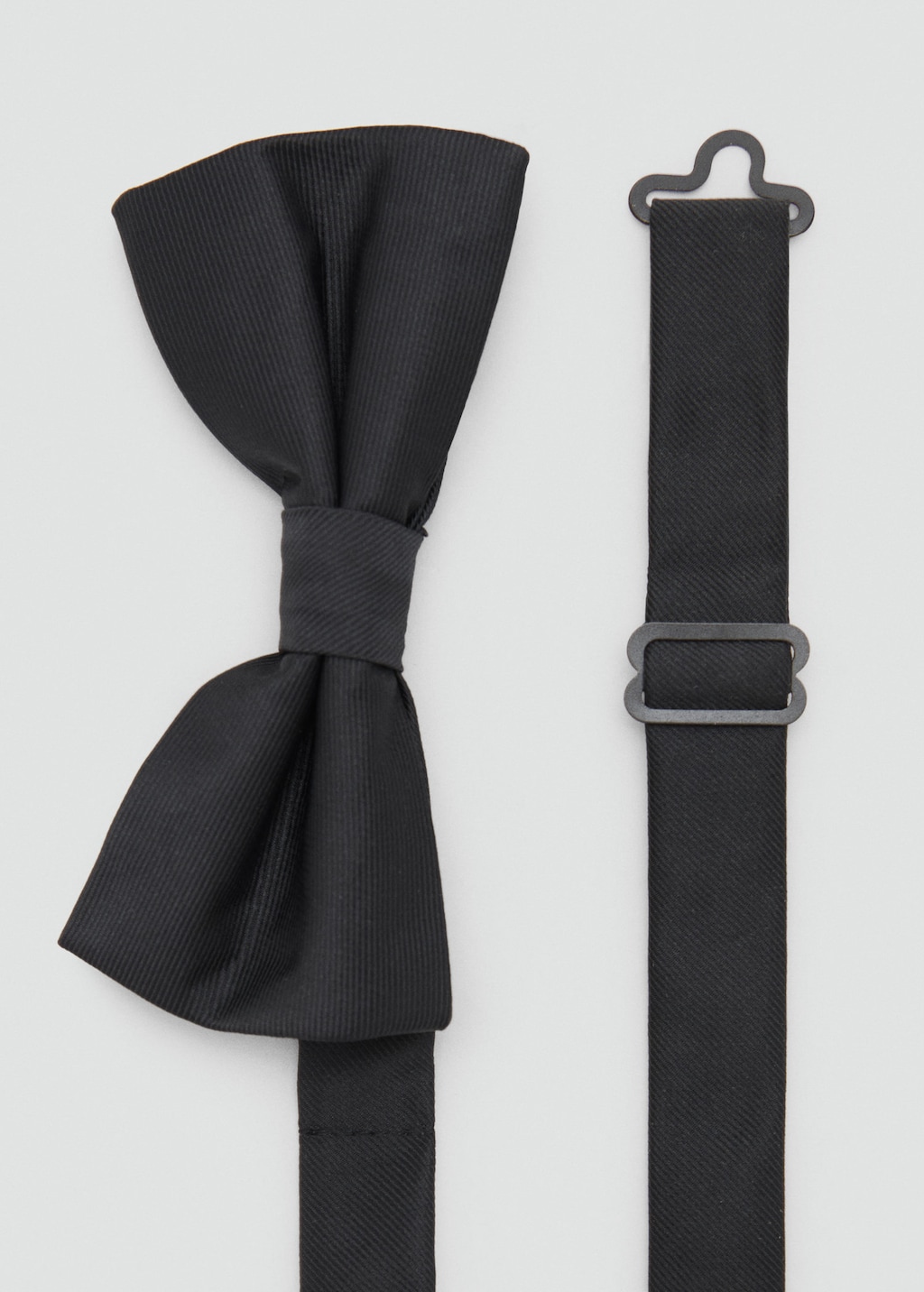 Mango Teen Plain Bow Tie Black