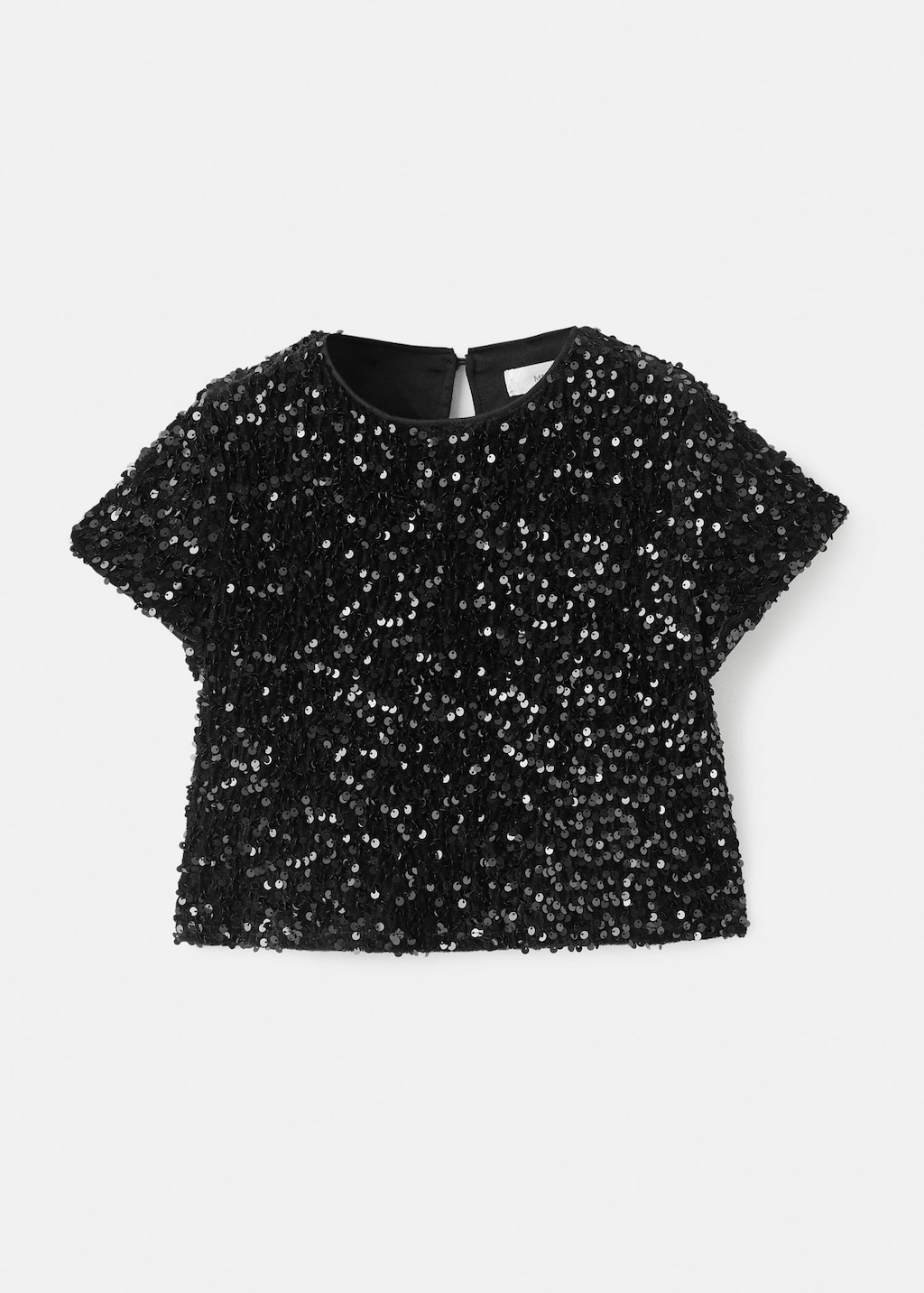 Mango Top Nereaset Noir - Enfants - 11-12 Ans - Kids In Black