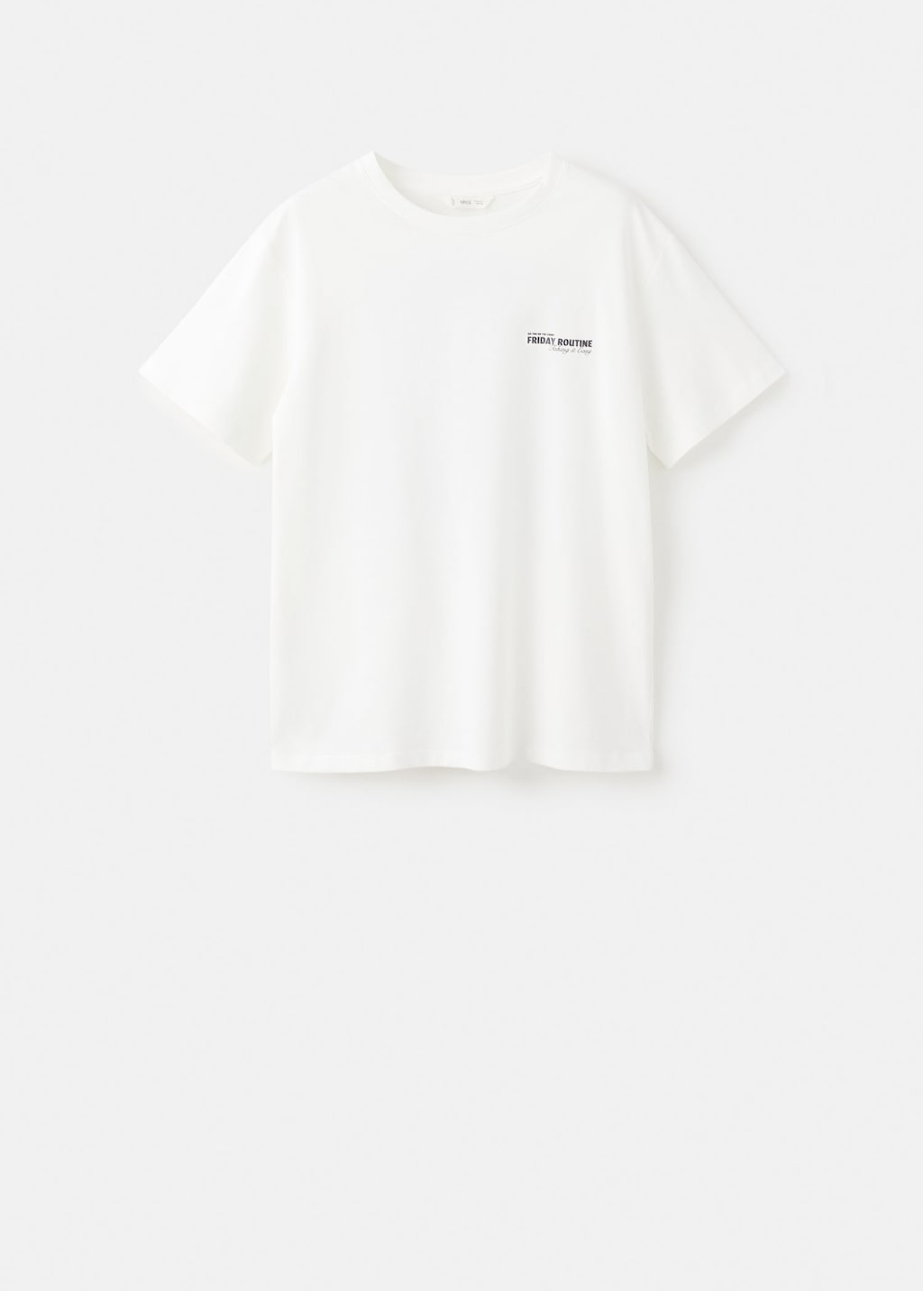 Mango Teen T-shirt Off White