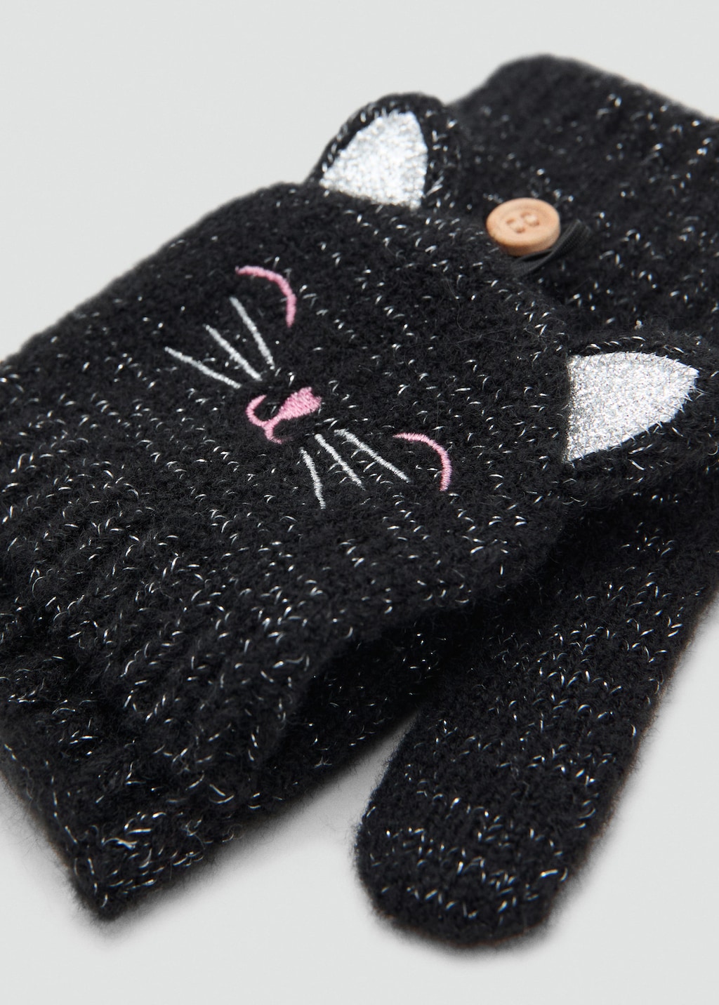 Mango Kids' Gloves Black