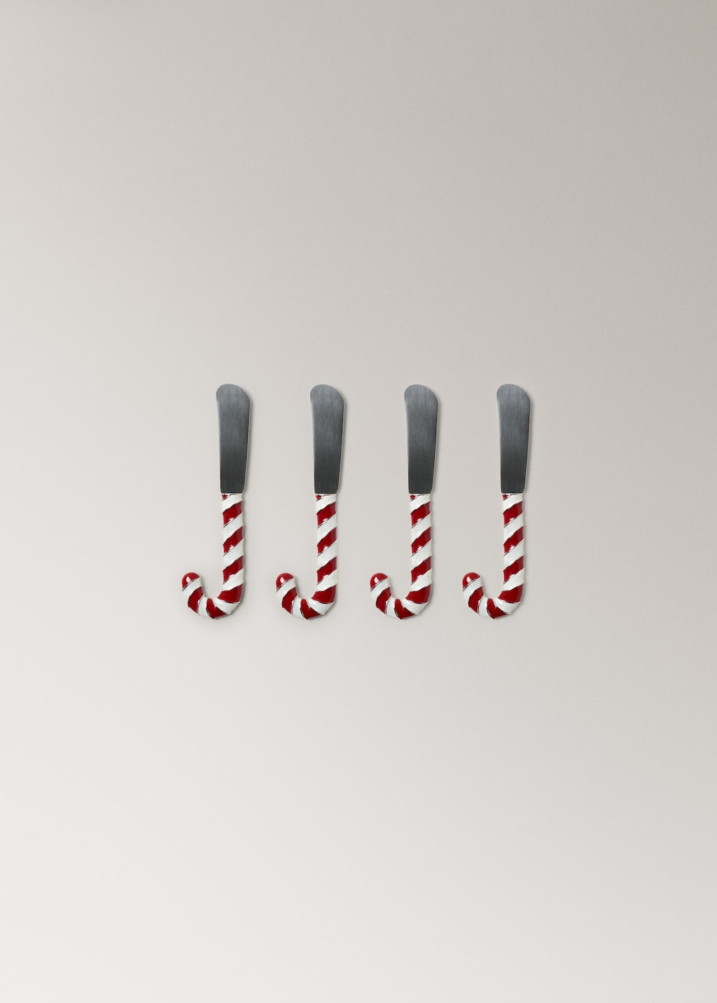 Mango Home Couteau À Beurre En Acier Inoxydable Bonbon Rouge - Home - Taille Unique -