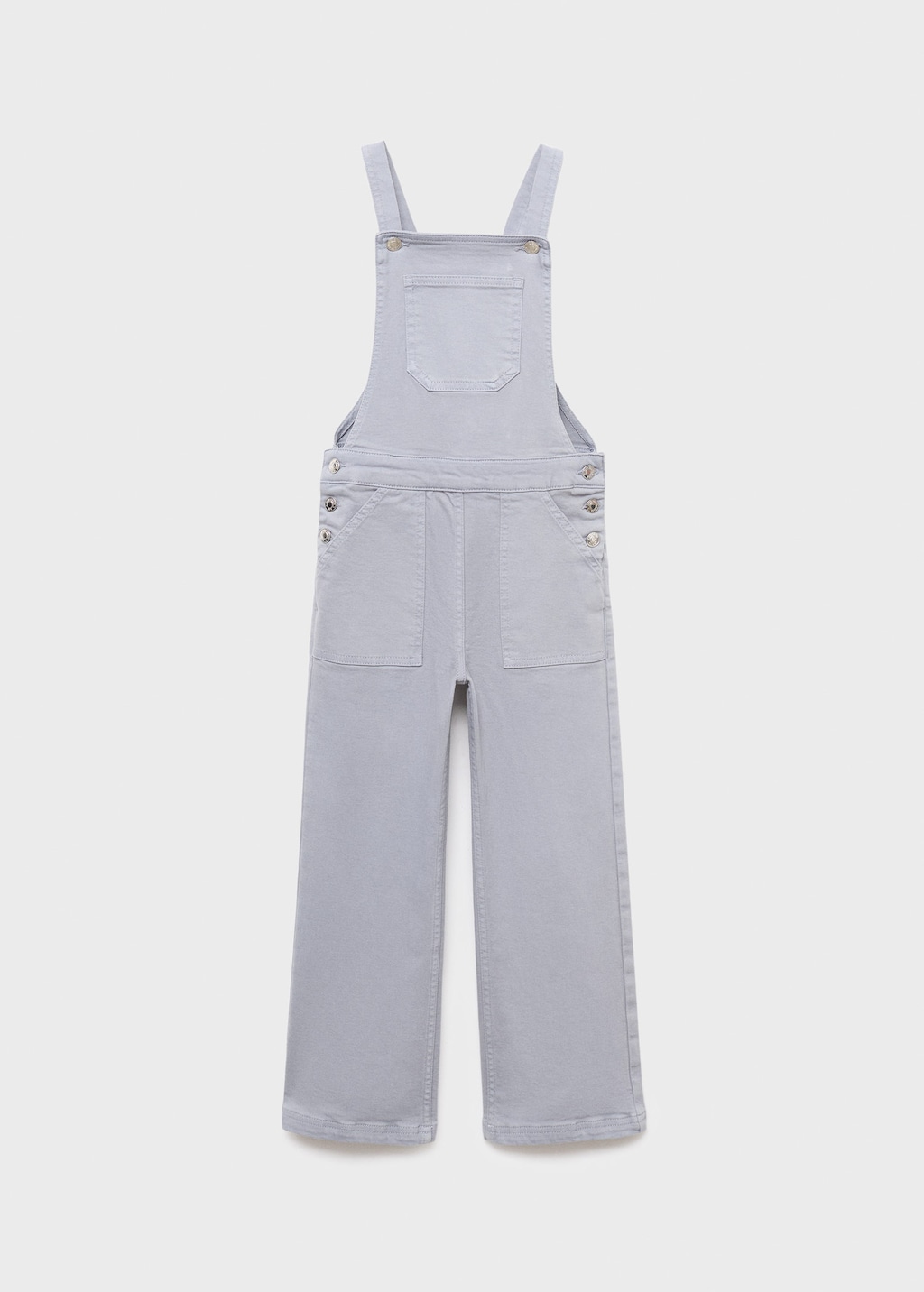 MANGO KIDS - Lange denim jumpsuit blauw
