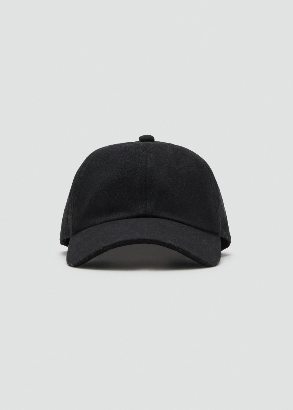 Mango Man Wool-blend Cap Black