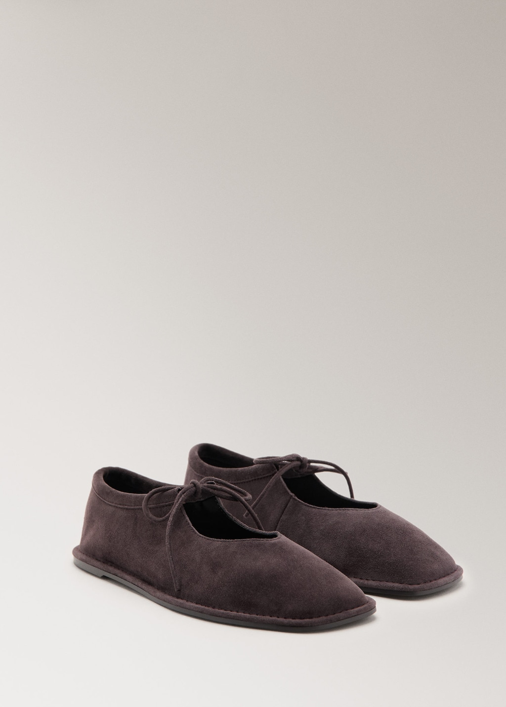 Mango Slippers Vicor Chocolate In Brown